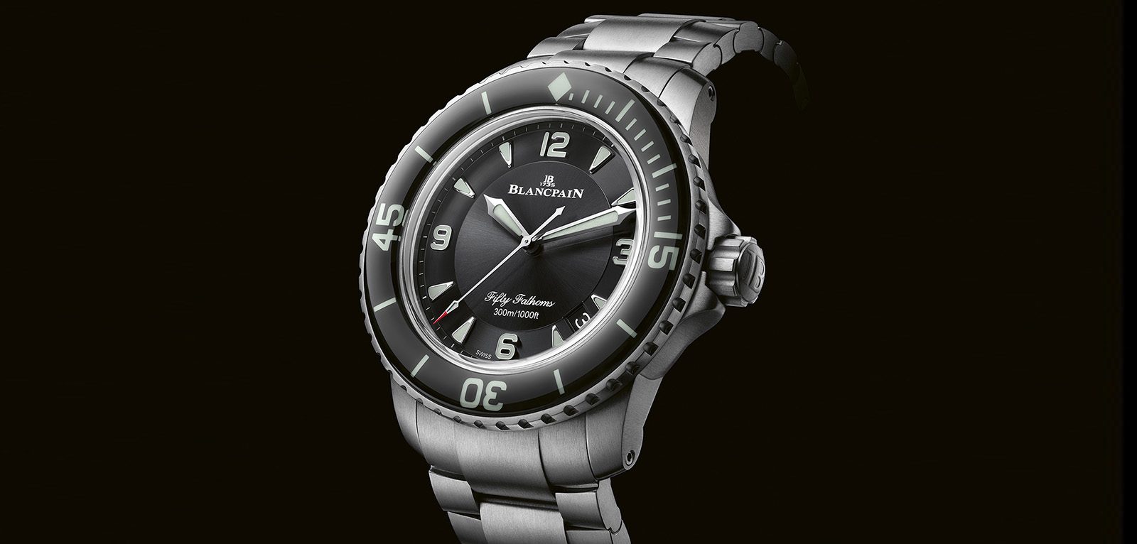 Blancpain Fifty Fathoms titanio