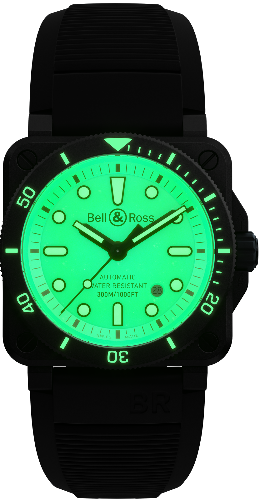Bell & Ross BR03-92 Diver Full Lum