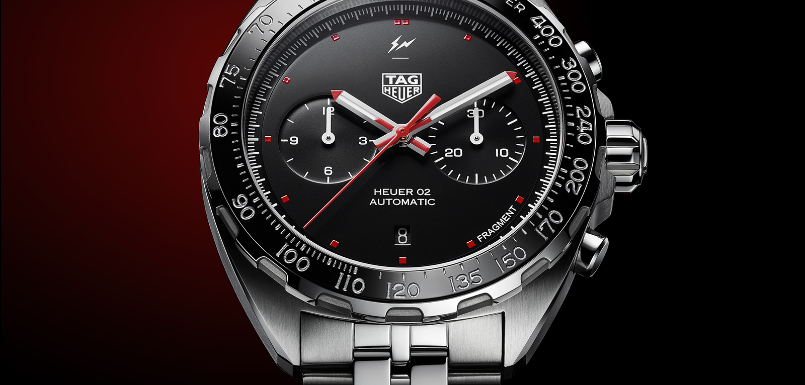 TAG Heuer x Fragment Design Calibre Heuer 02 Chronograph