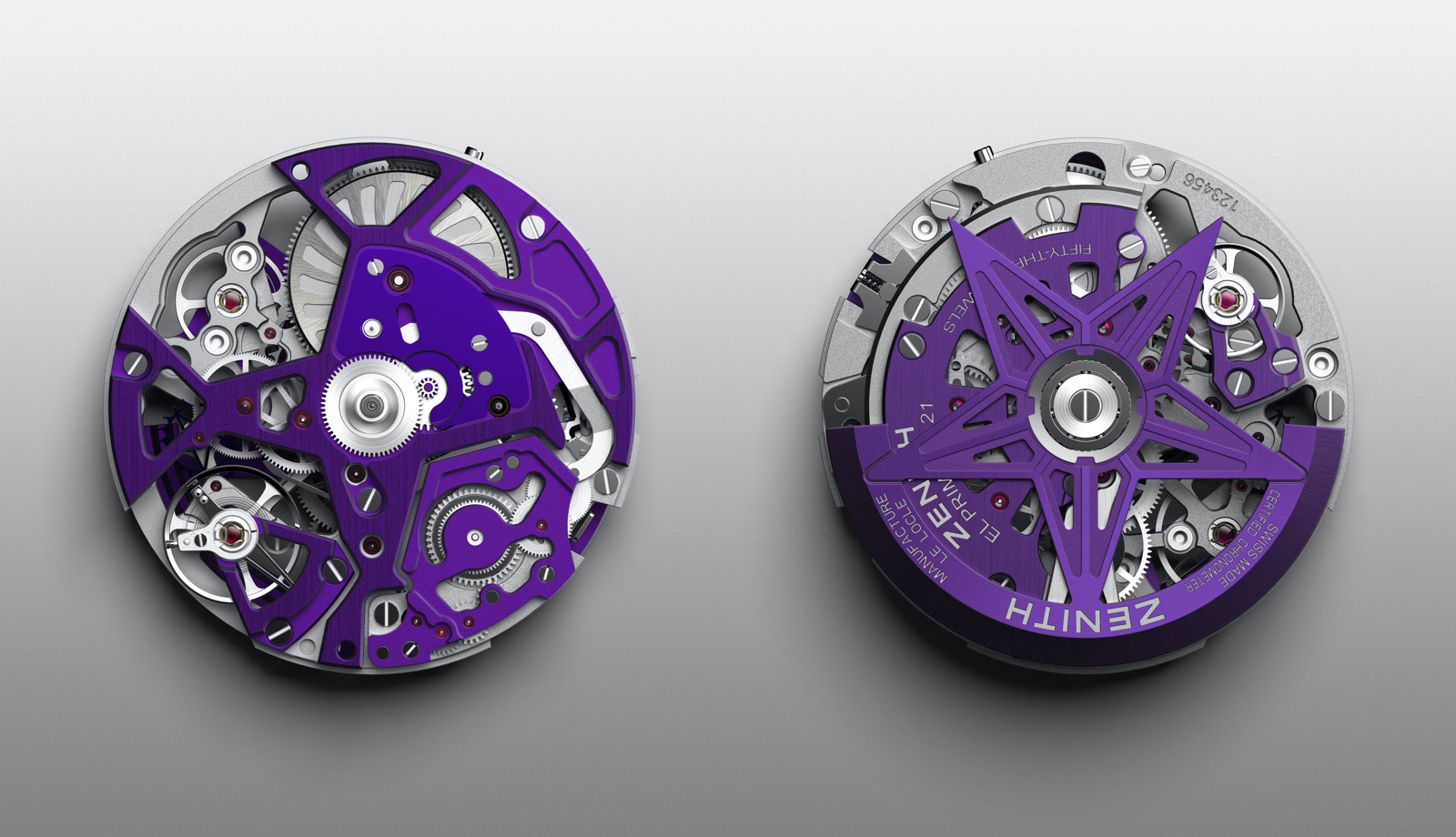 Zenith Defy 21 Ultraviolet - calibre