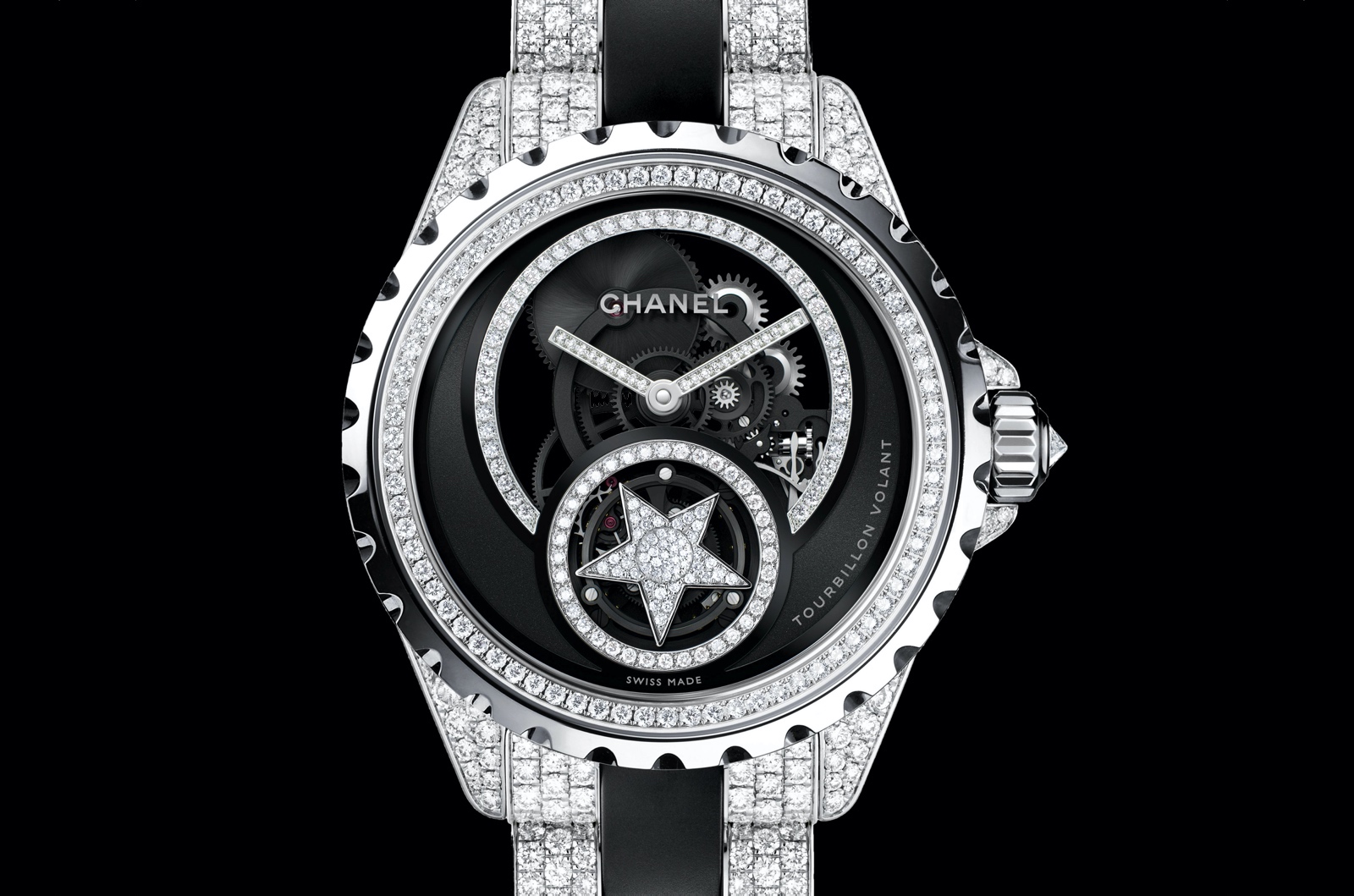21 años de historia del Chanel J12 - 2015 J12 Tourbillon Volant Squelette FB