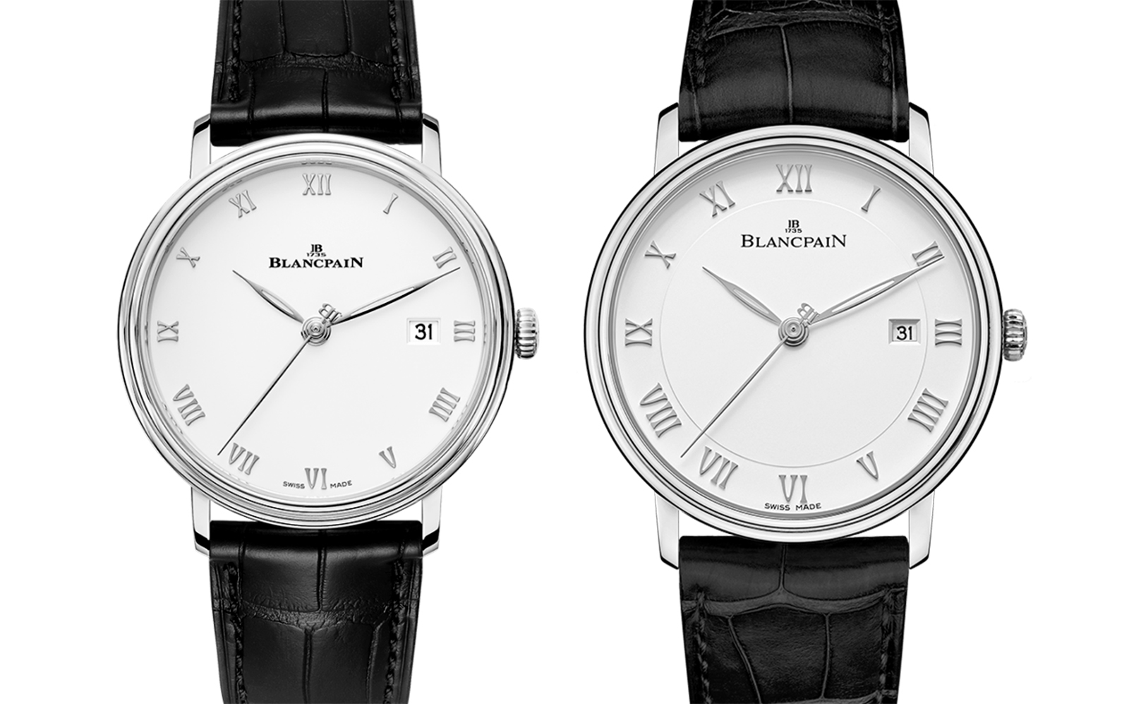 Blancpain Villeret Ultraplate 38 mm vs. 40 mm