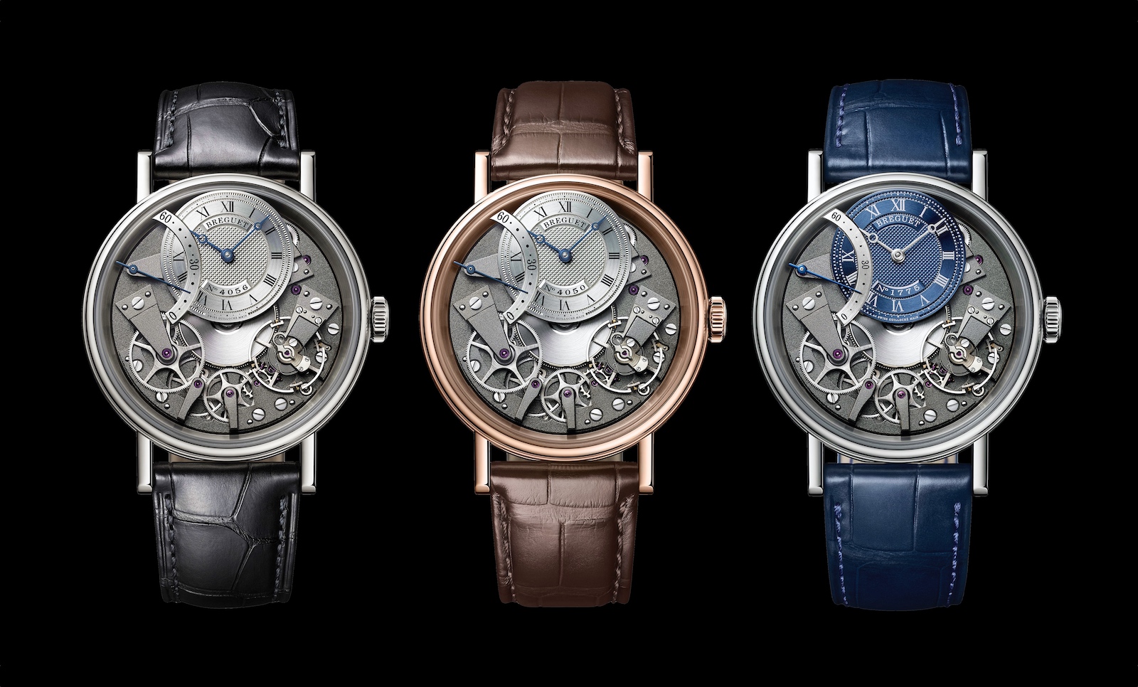 Breguet Tradition Automatique Seconde Rétrograde 7097 blue - trio