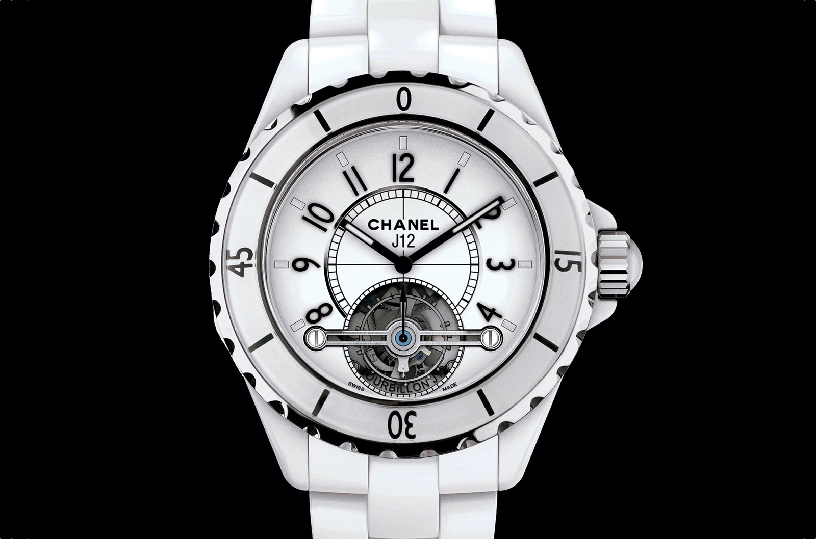 Historia del Chanel J12 - 2005 J12 Tourbillon H1713