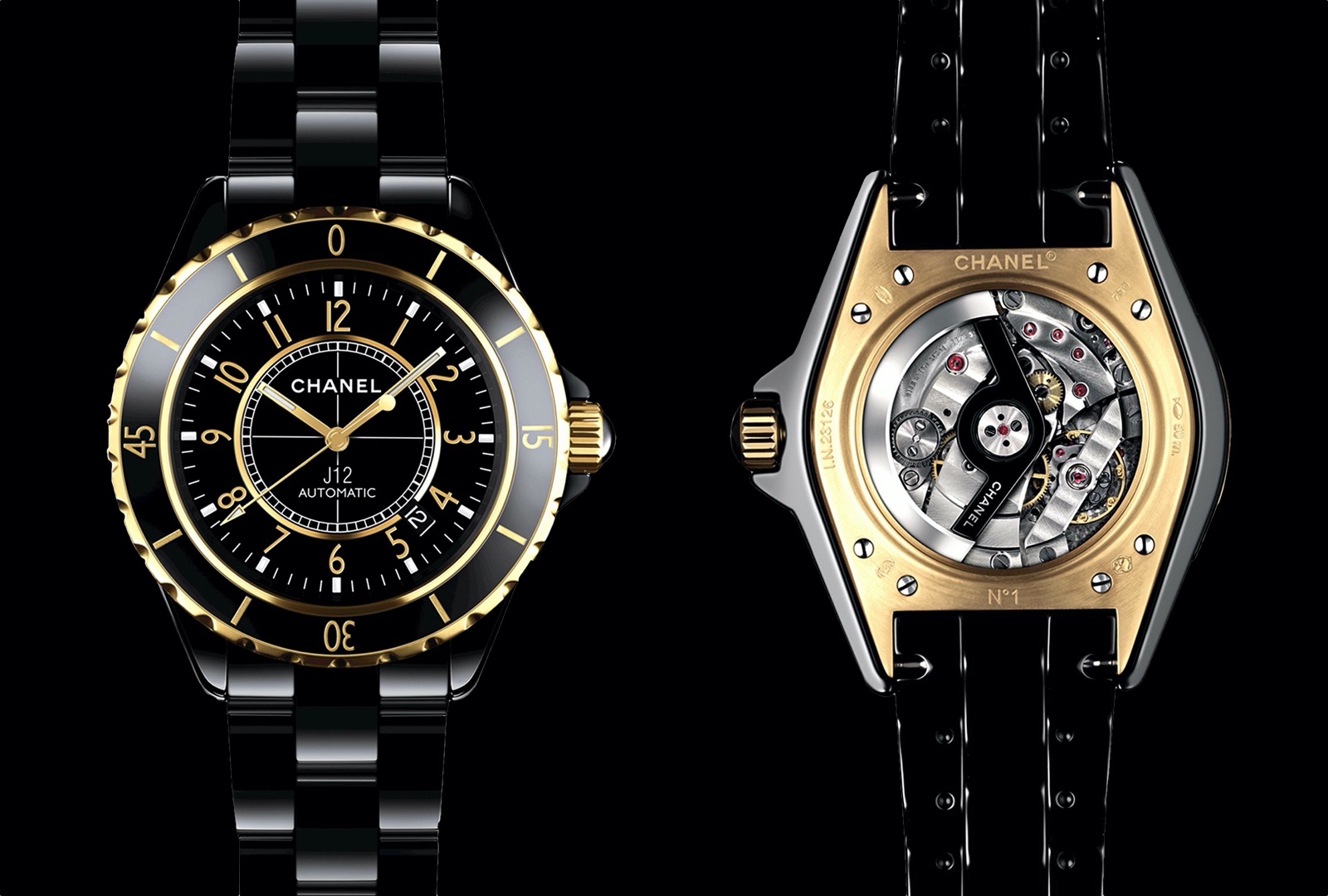 Historia del Chanel J12 - 2008 J12 Calibre 3125 H2129