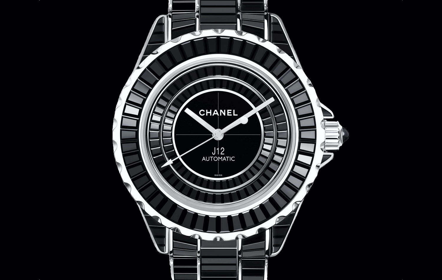 Historia del Chanel J12 - 2009 J12 Noir Intense H2418
