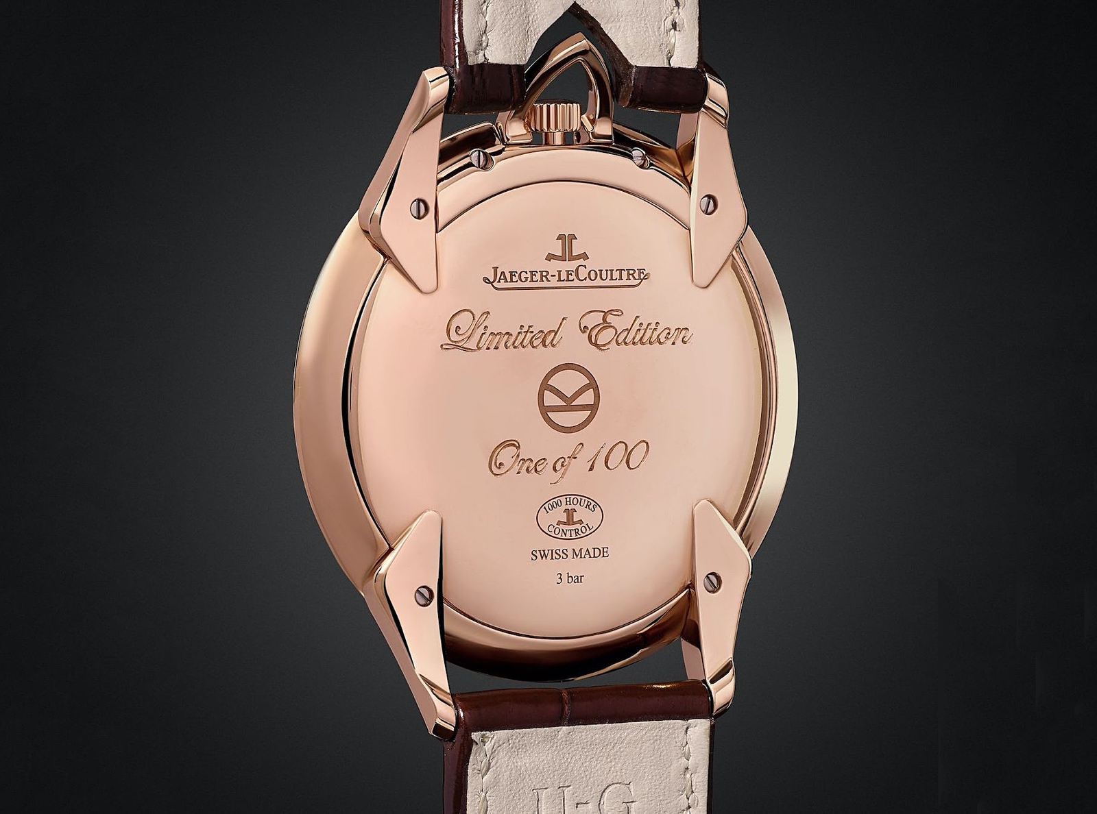 Jaeger-LeCoultre Master Ultra Thin Kingsman Knife - caseback