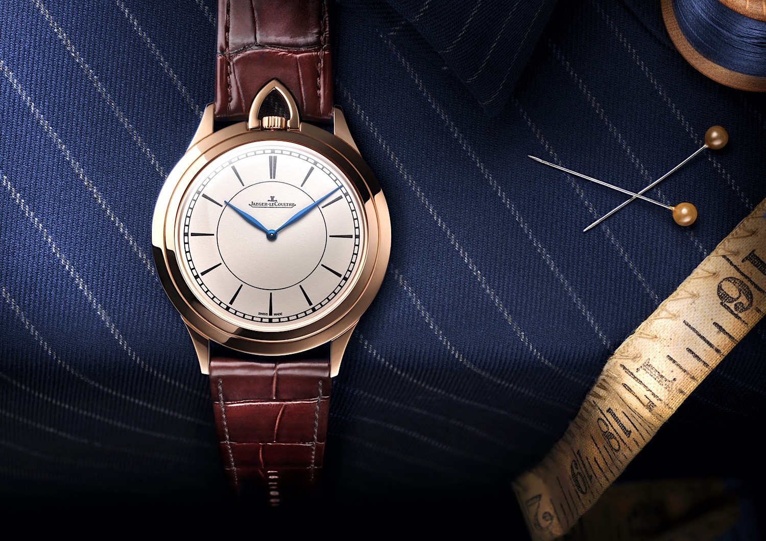 Jaeger-LeCoultre Master Ultra Thin Kingsman Knife - costura