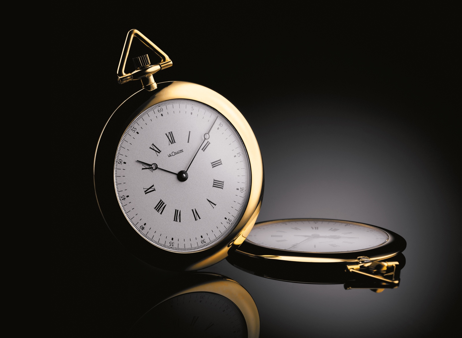 Jaeger-LeCoultre calibre 145 knife pocket watch