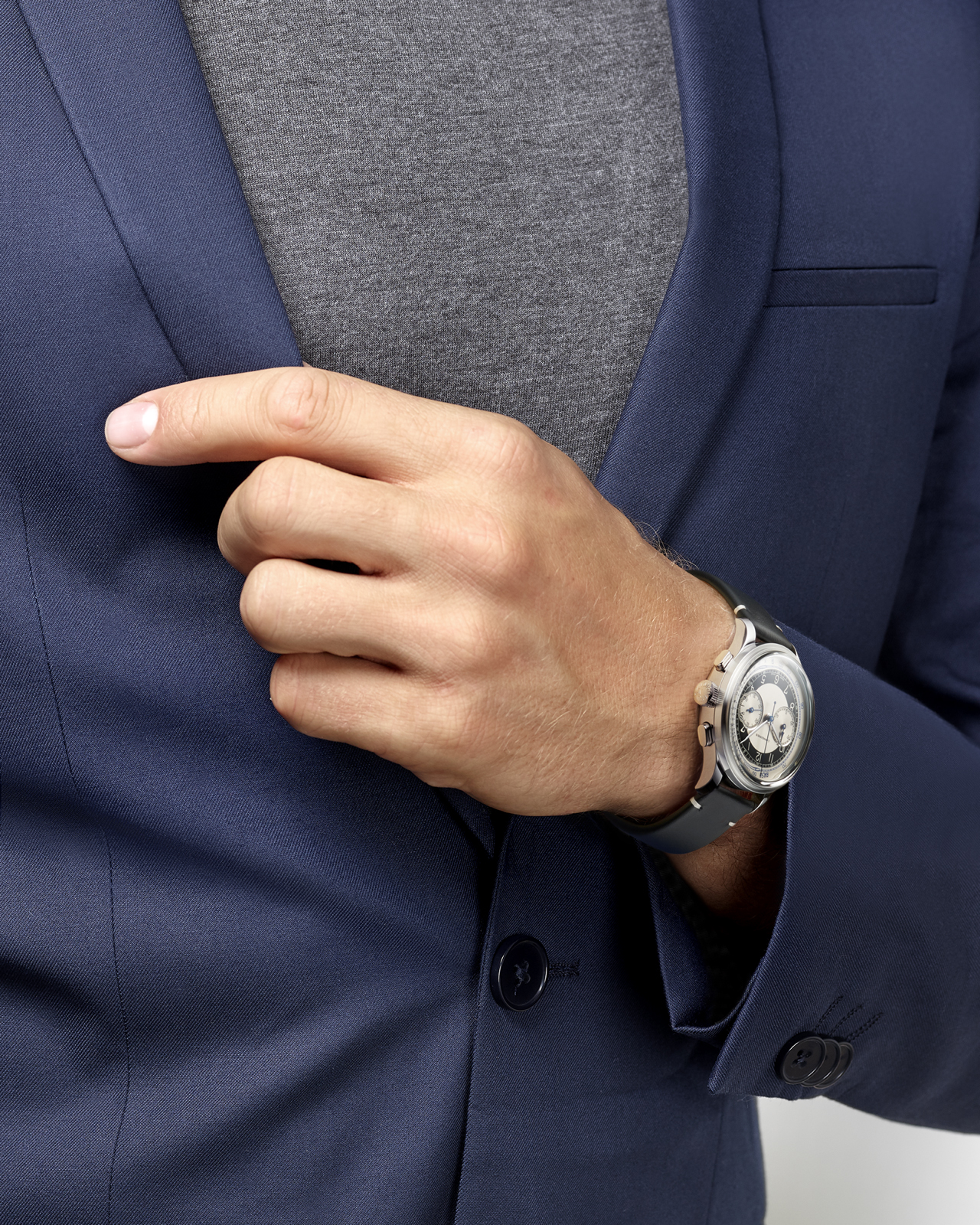 Longines Heritage Classic Tuxedo Chronograph