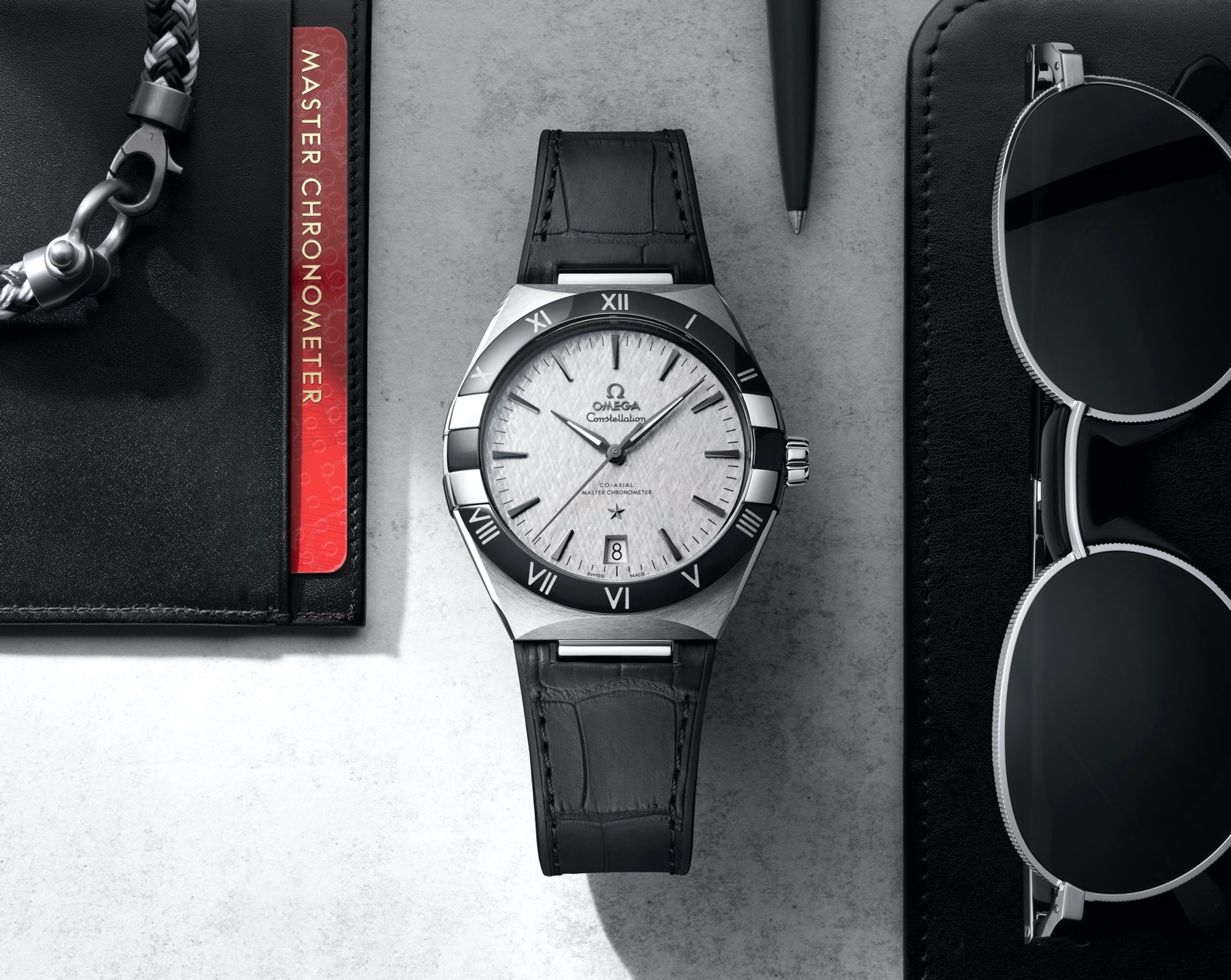 Omega Constellation Gents' 41 - steel ceramic