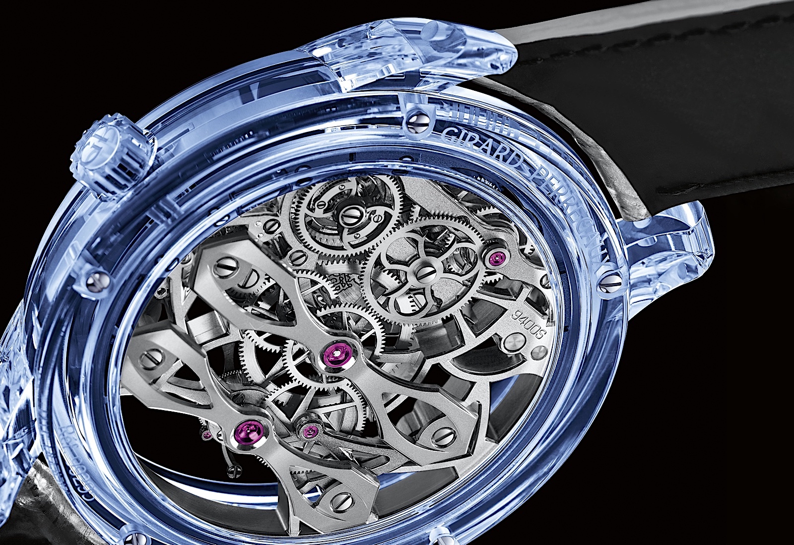 Girard-Perregaux Quasar Azure - detalle