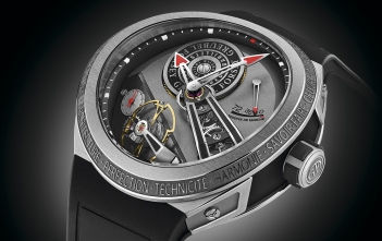 Greubel Forsey Balancier S, curvas a 30 grados.