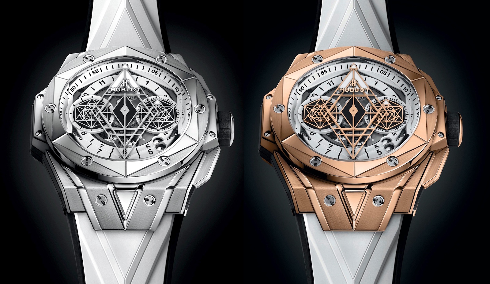 Hublot Big Bang Sang Bleu II White - duo