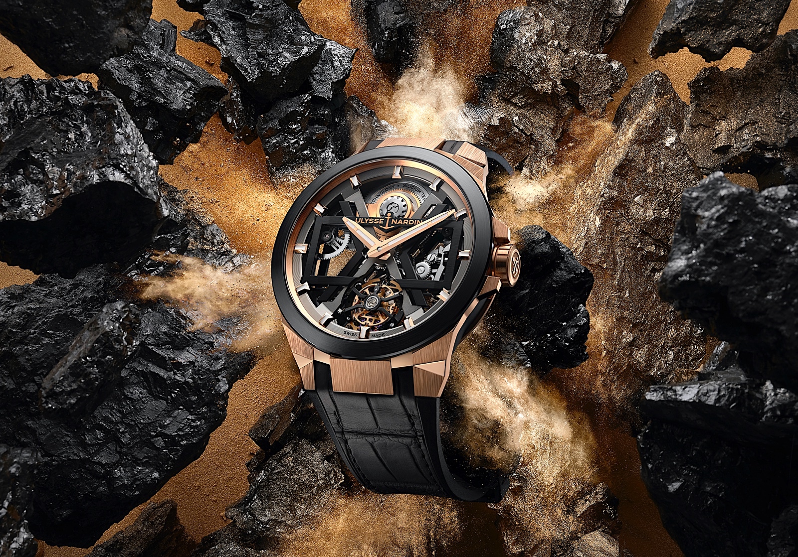 El 2020 de Ulysse Nardin - Blast rose gold