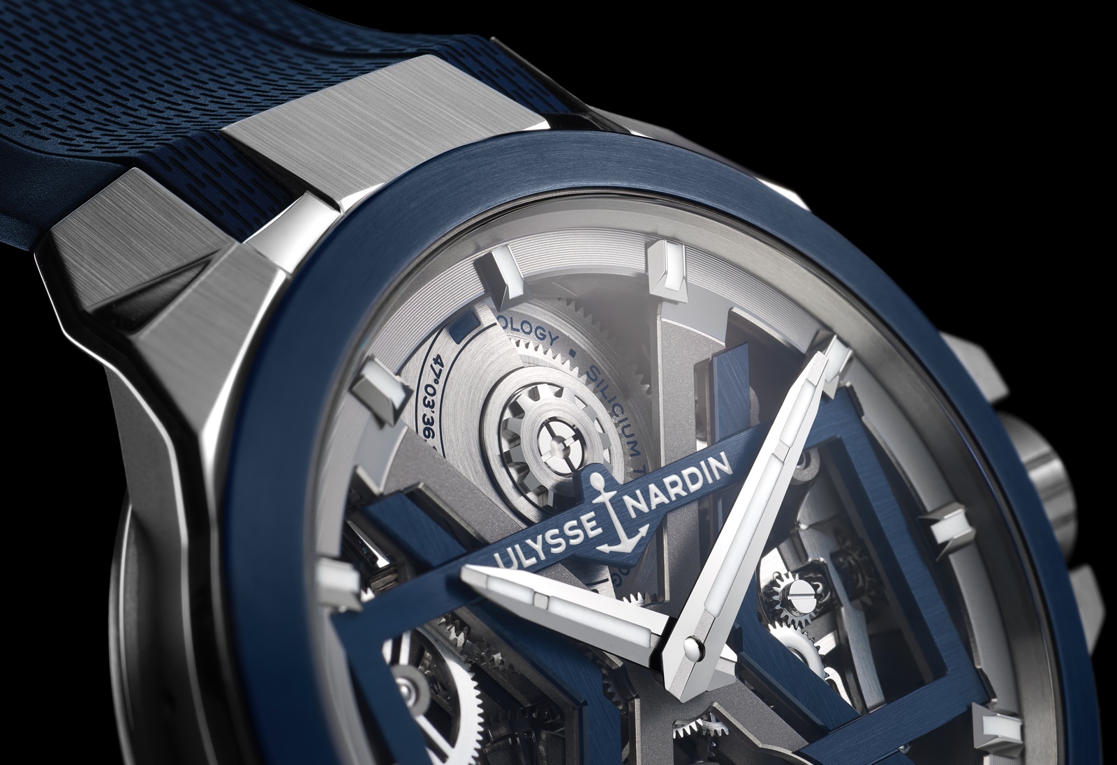 Ulysse Nardin Blast - titanium blue dial