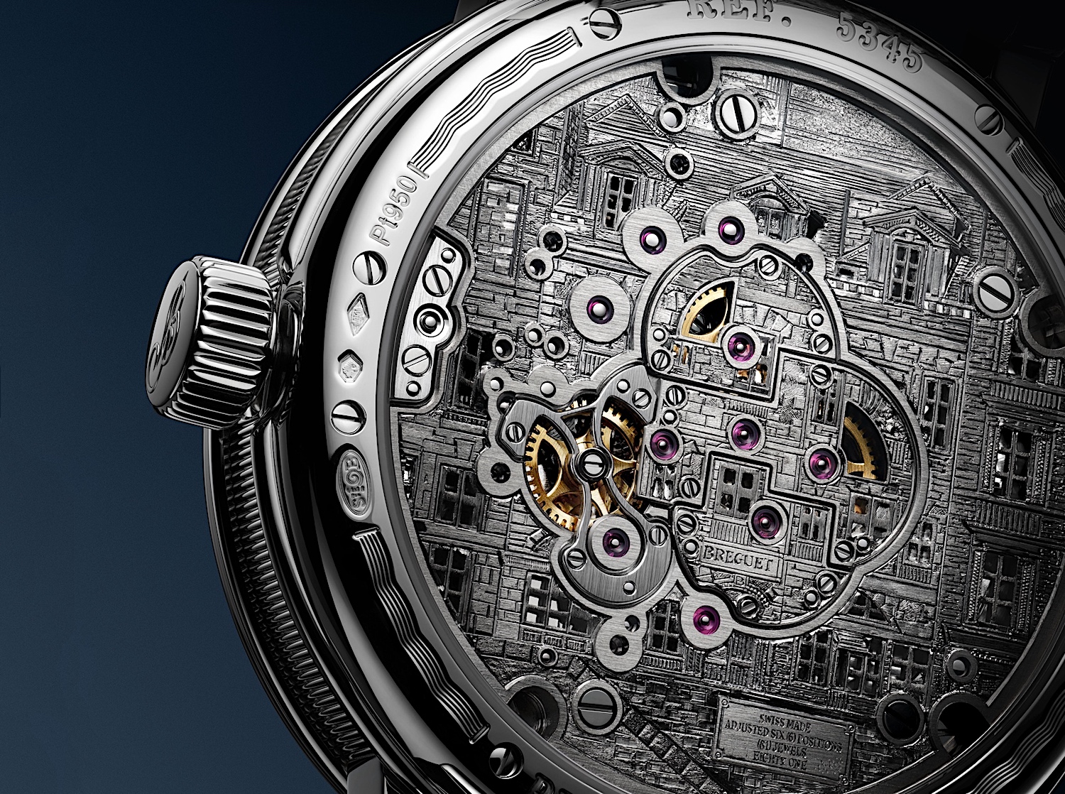 Breguet Classique Double Tourbillon Quai de l’Horloge 5345PT - calibre