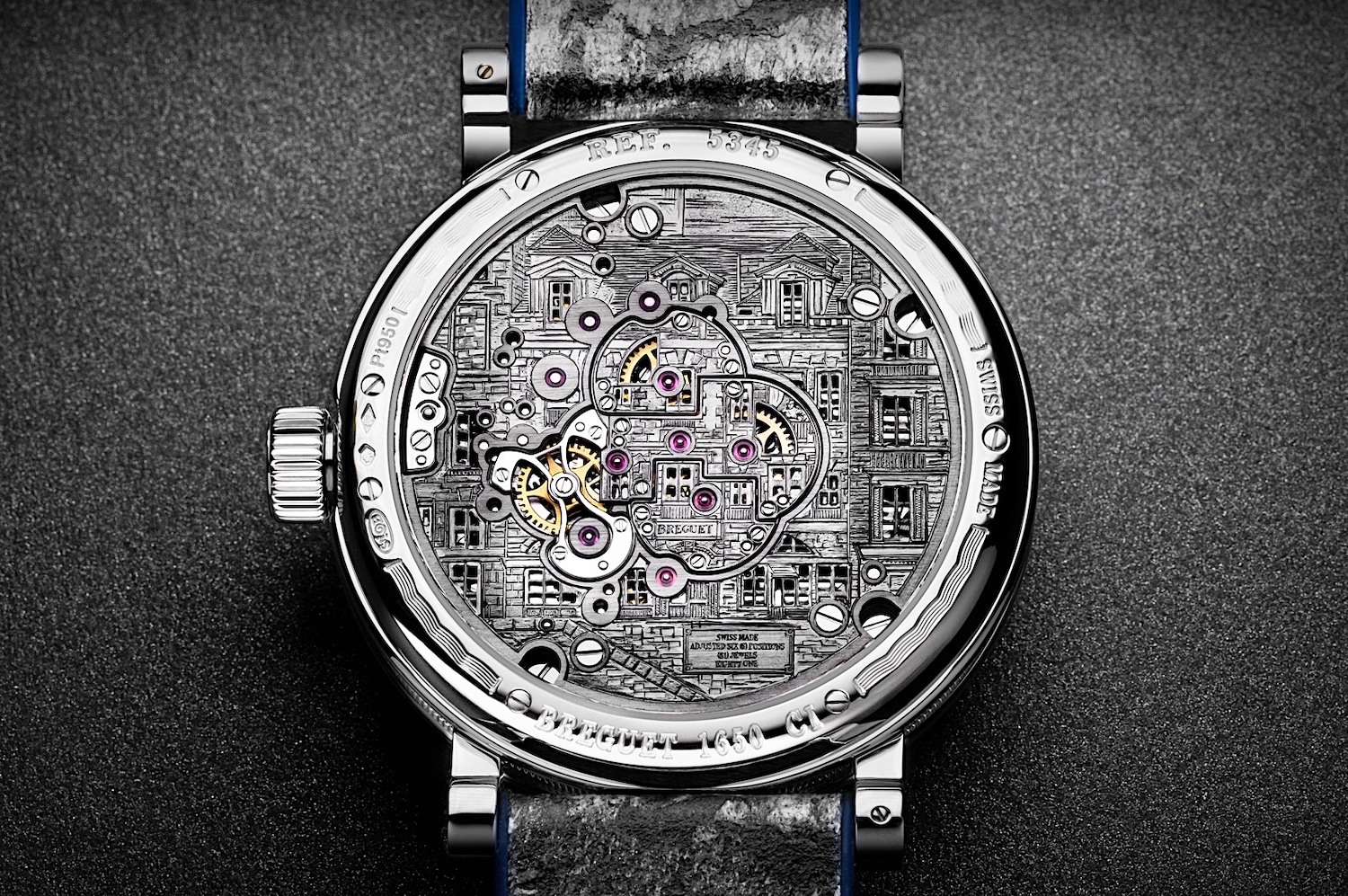 Breguet Classique Double Tourbillon Quai de l’Horloge 5345PT - caseback