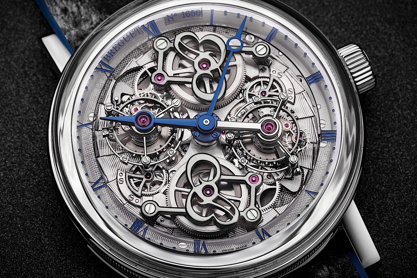 Breguet Classique Double Tourbillon Quai de l’Horloge 5345PT - esfera