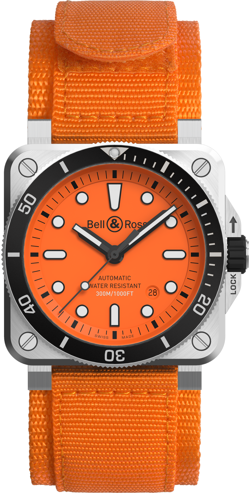 Bell & Ross BR03-92 Diver Orange