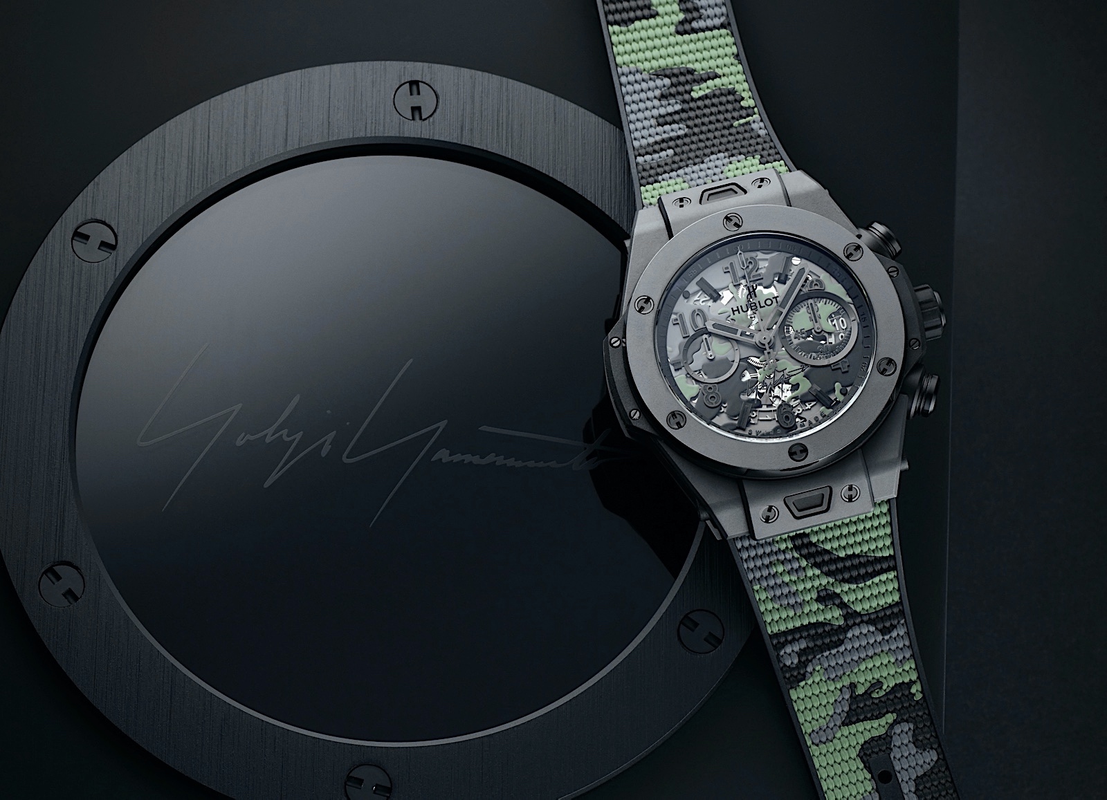 Hublot Big Bang Camo Yohji Yamamoto - box