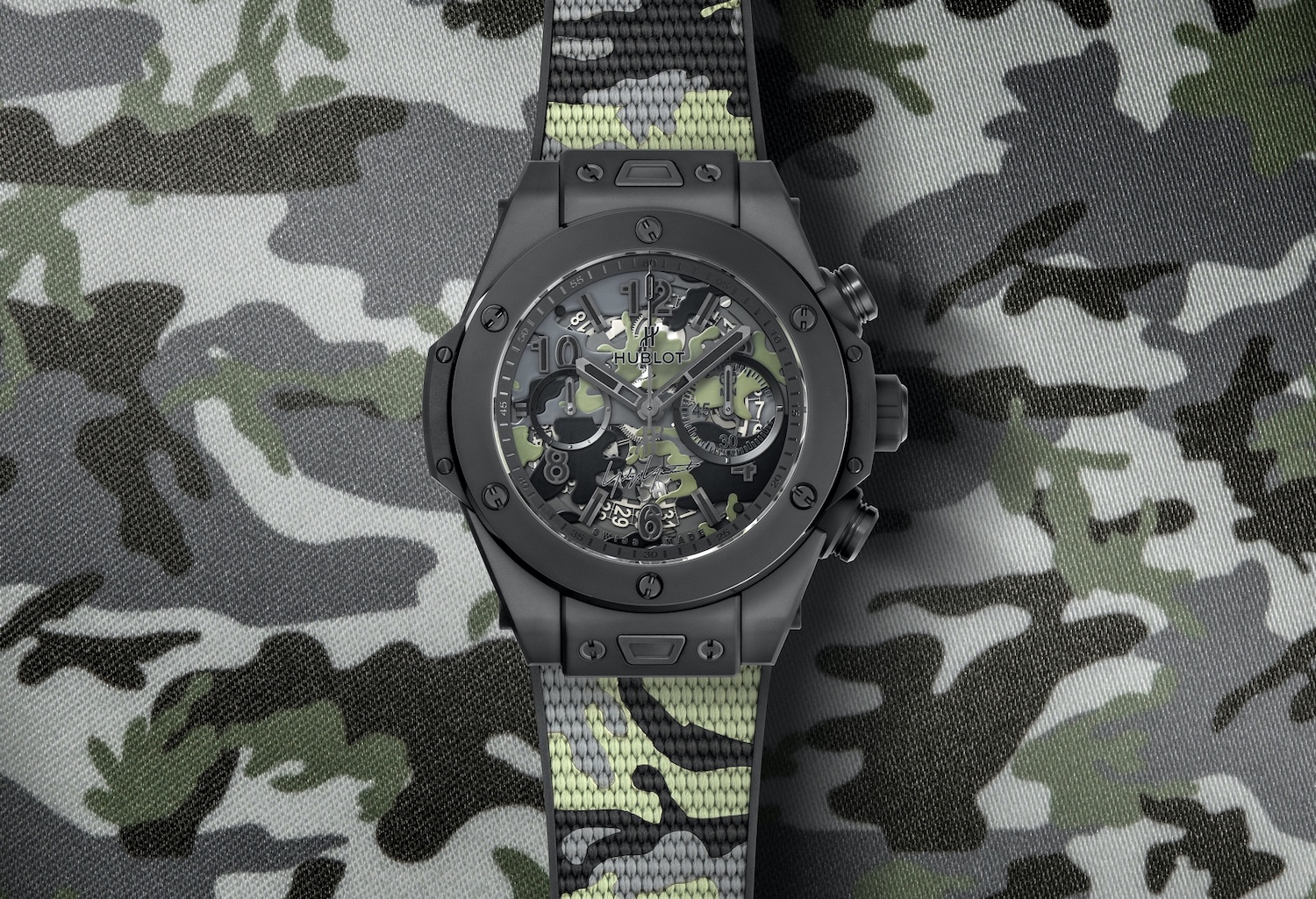 Hublot Big Bang Camo Yohji Yamamoto - camuflaje