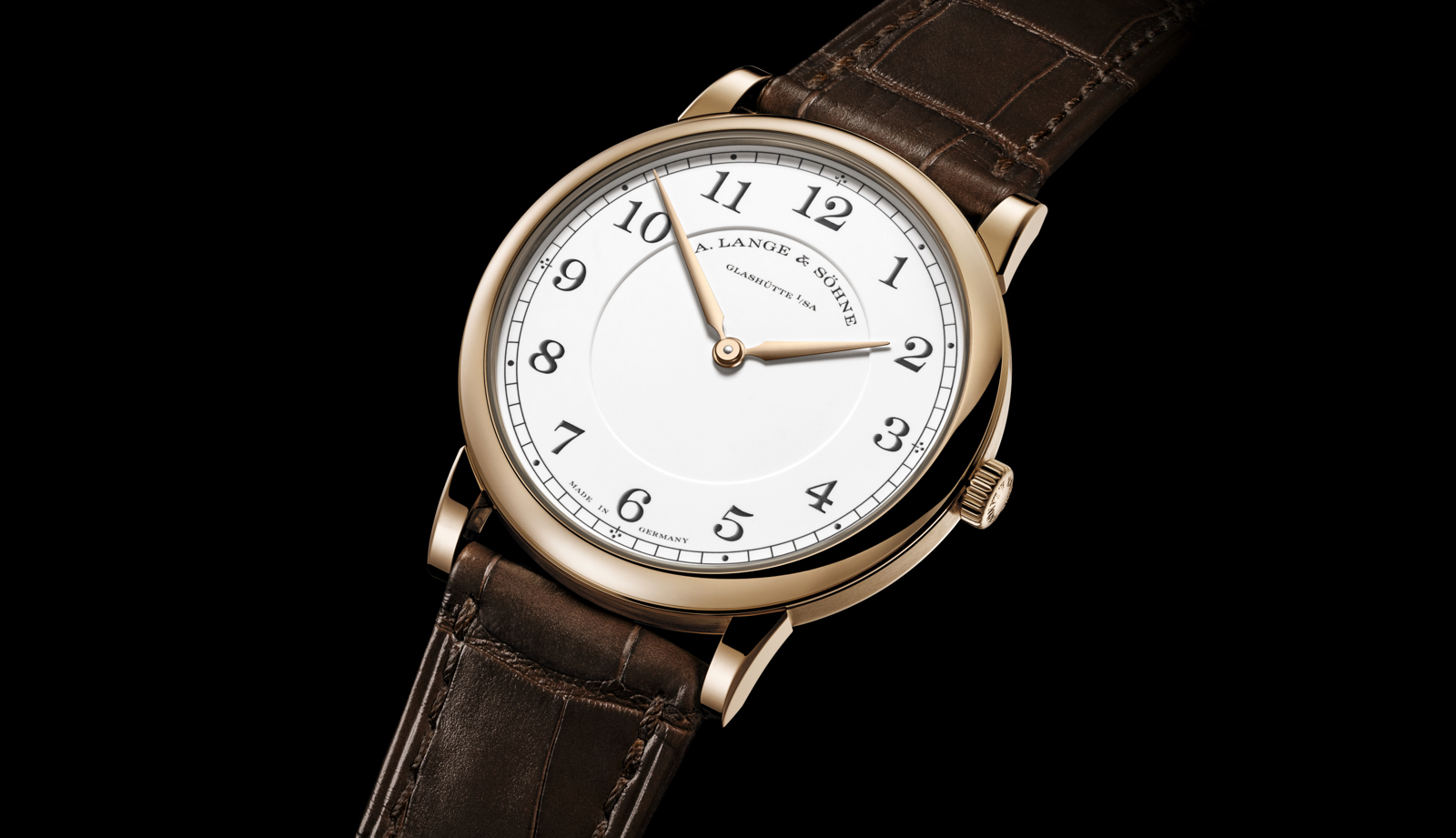 Lange 1815 Thin Honeygold Homage to F.A. Lange