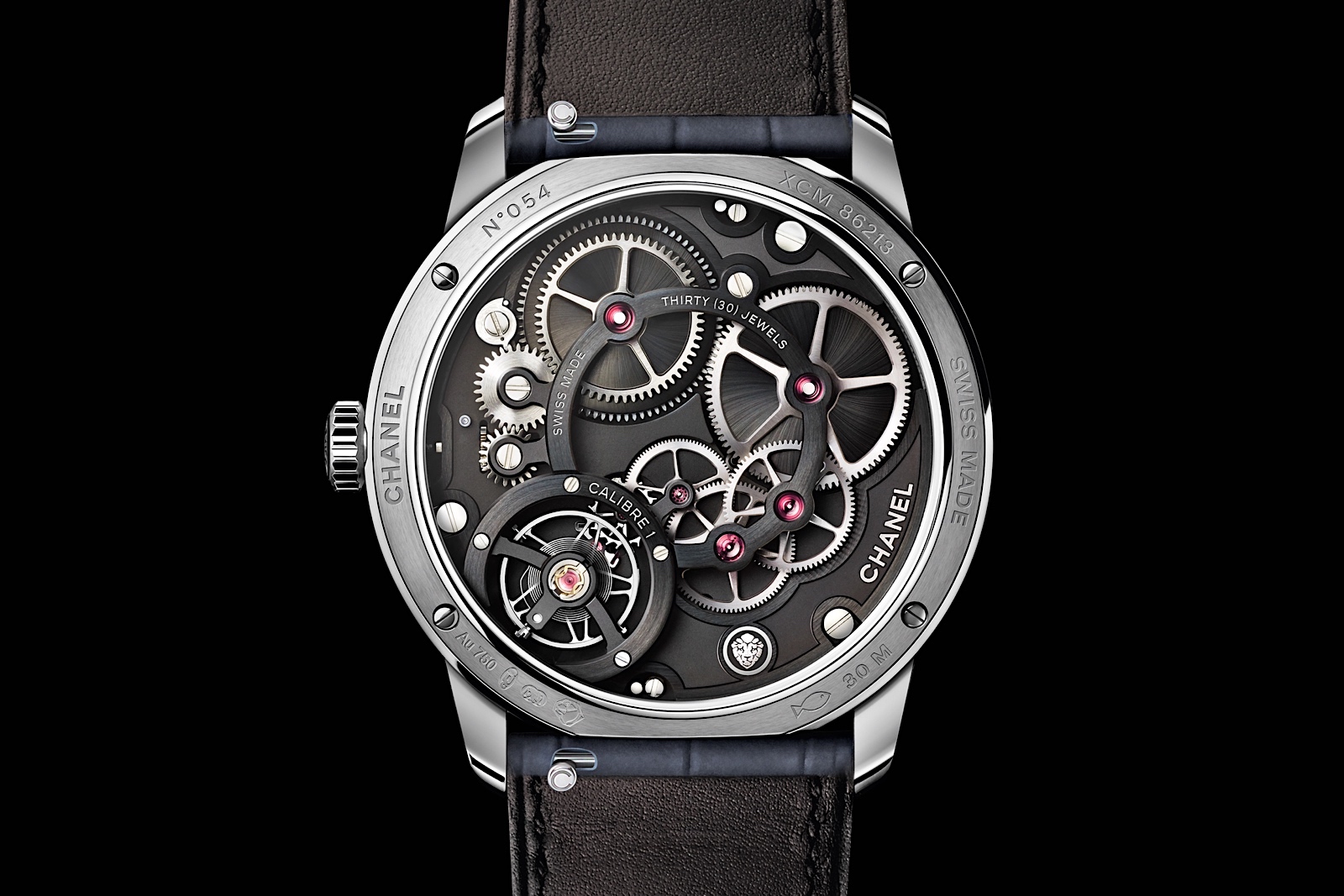 Monsieur de Chanel Edition Bleu - caseback