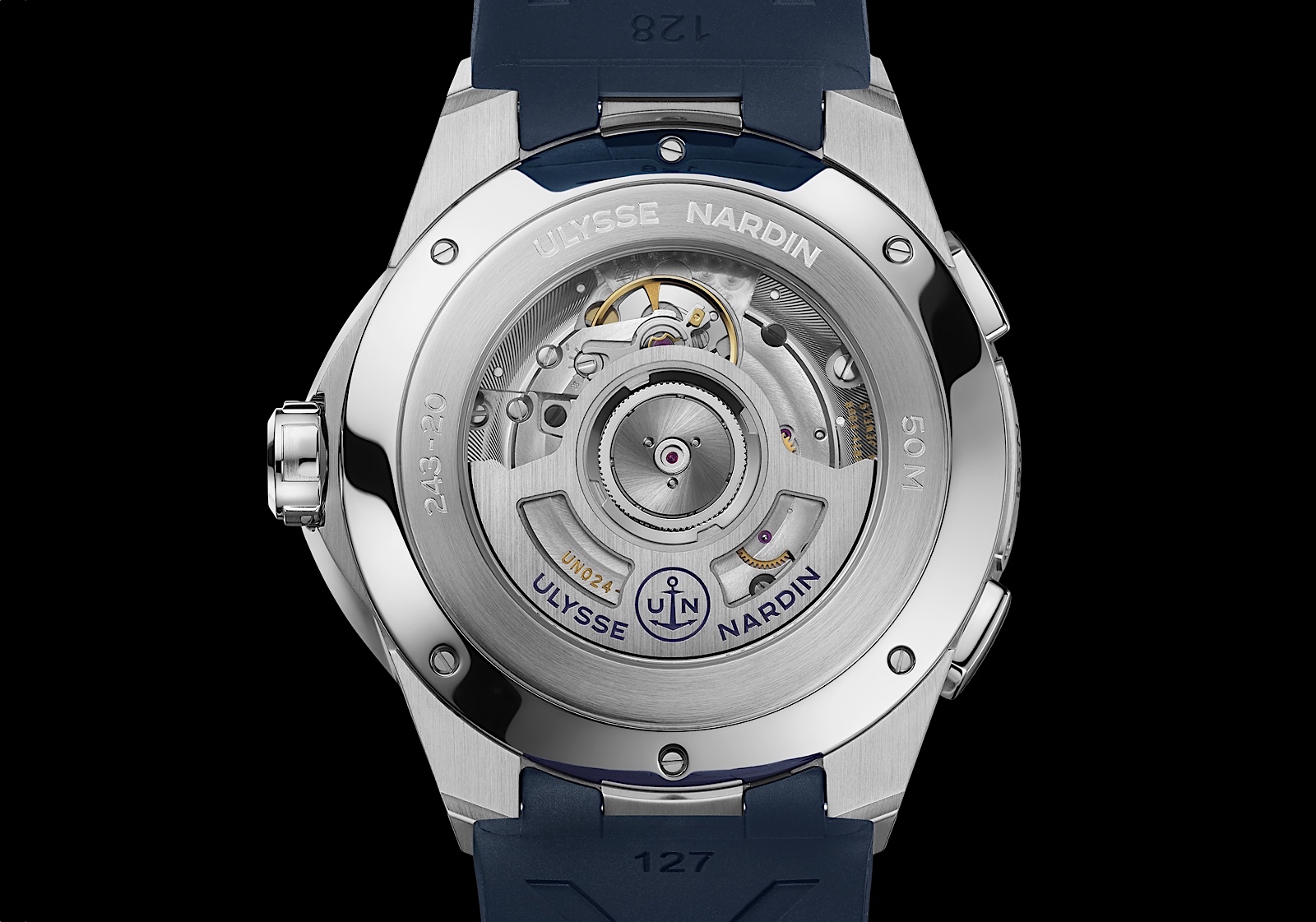 Ulysse Nardin Executive Dual Time - caseback