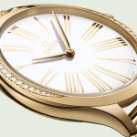 Omega Trésor en oro, con pulsera de malla