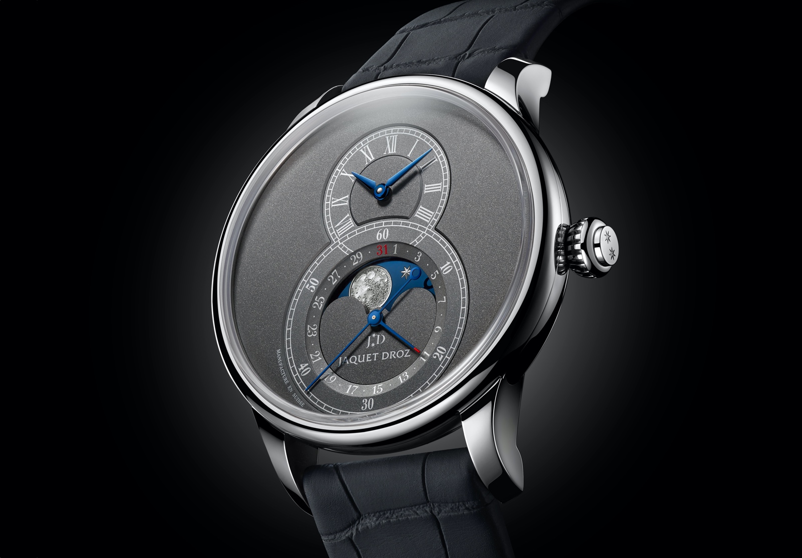 Jaquet Droz Grande Seconde Moon Anthracite