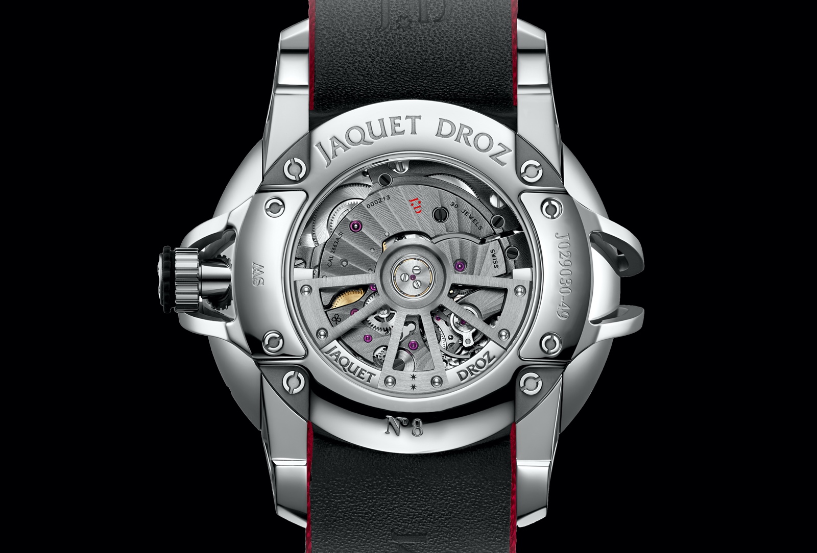 Jaquet Droz SW Steel-Ceramic - caseback