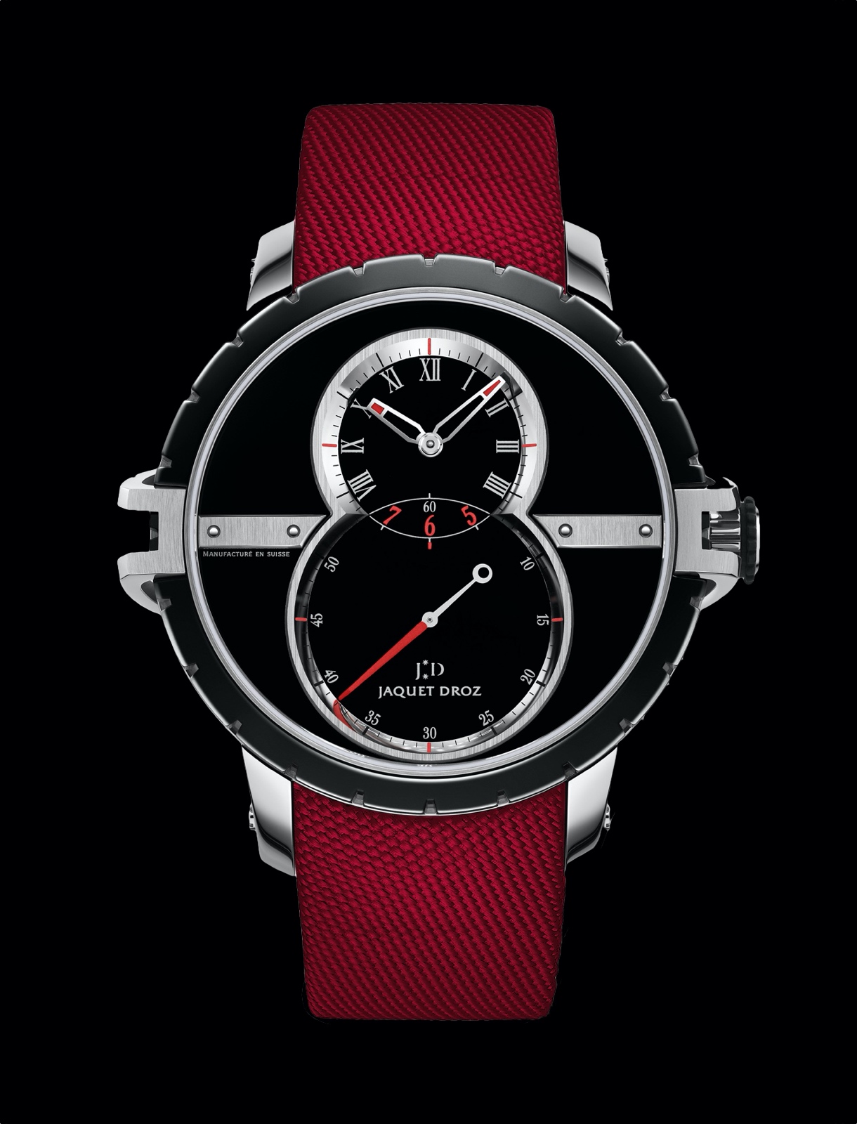 Jaquet Droz SW Steel-Ceramic - front black