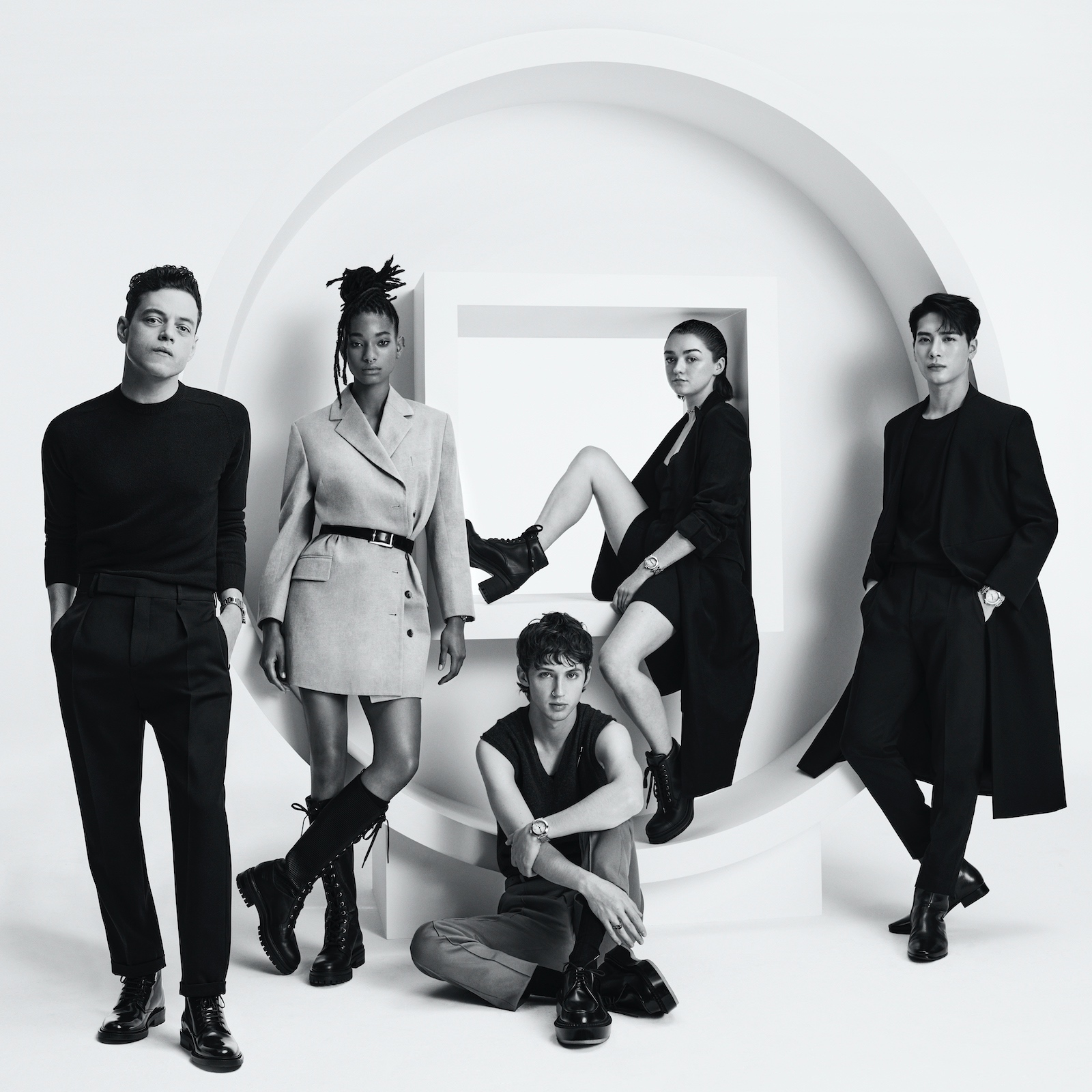 Los embajadores del Pasha de Cartier - Rami Malek, Willow Smith, Troye Sivan, Maisie Williams - Jackson Wang