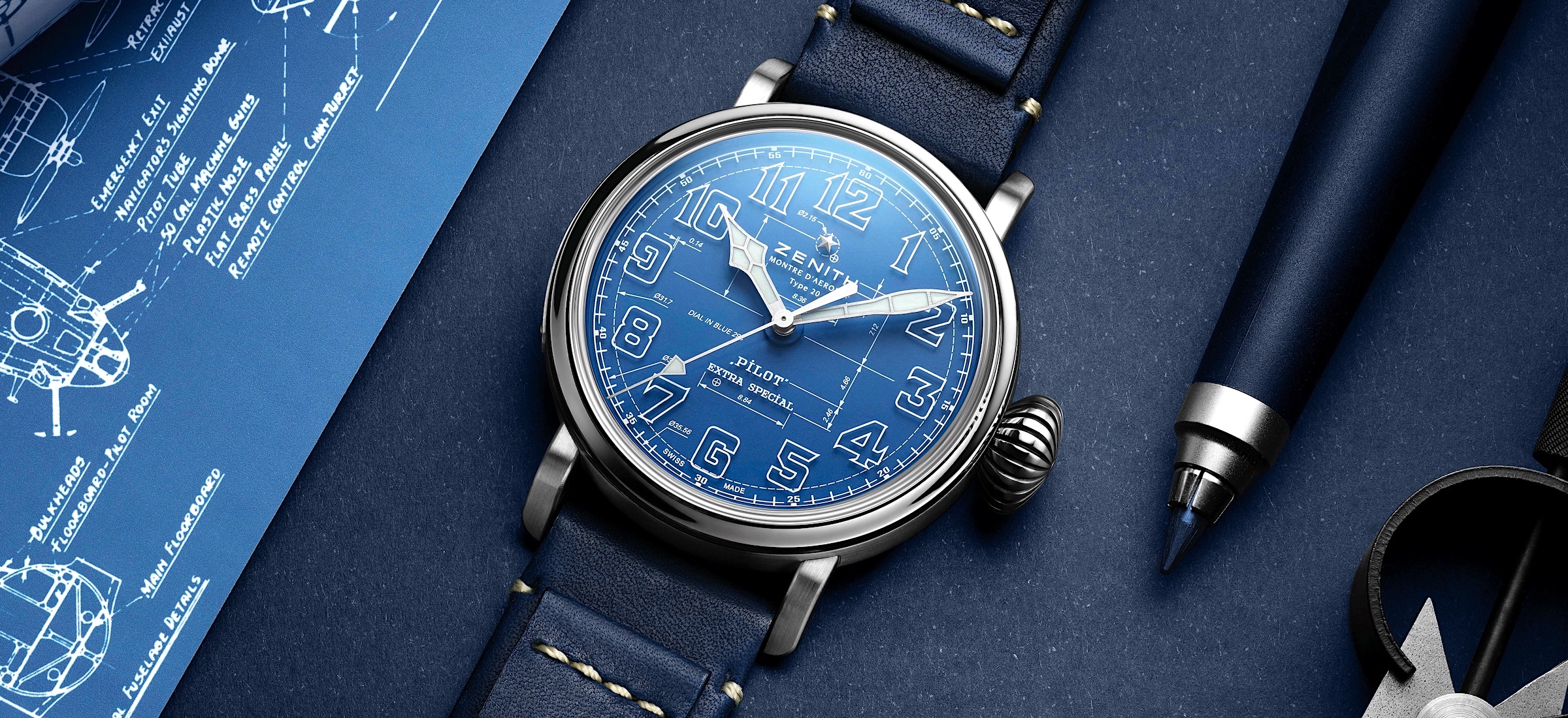 Zenith Pilot Type 20 Blueprint - cover