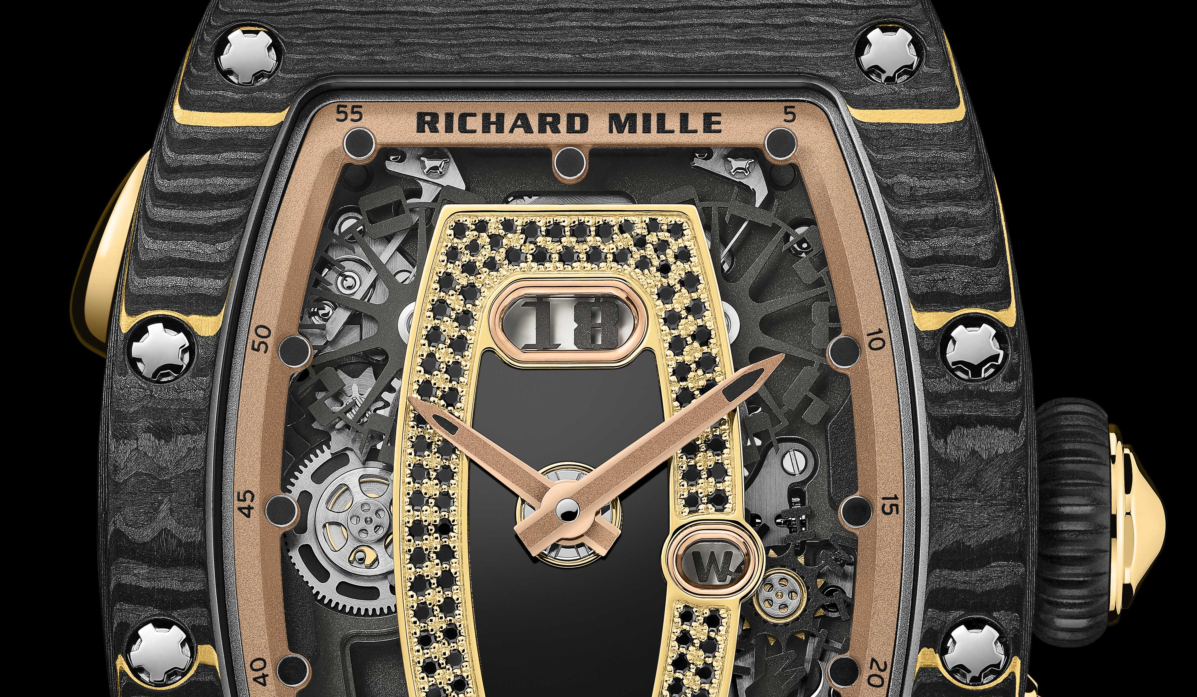 Richard Mille RM 037 Gold Carbon TPT