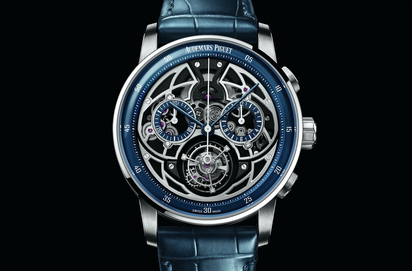 Audemars Piguet Code 11.59 Selfwinding Flying Tourbillon Chronograph - esfera