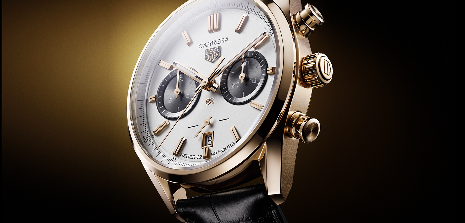 TAG Heuer Carrera Calibre 02 Jack Heuer Birthday Gold L.E.