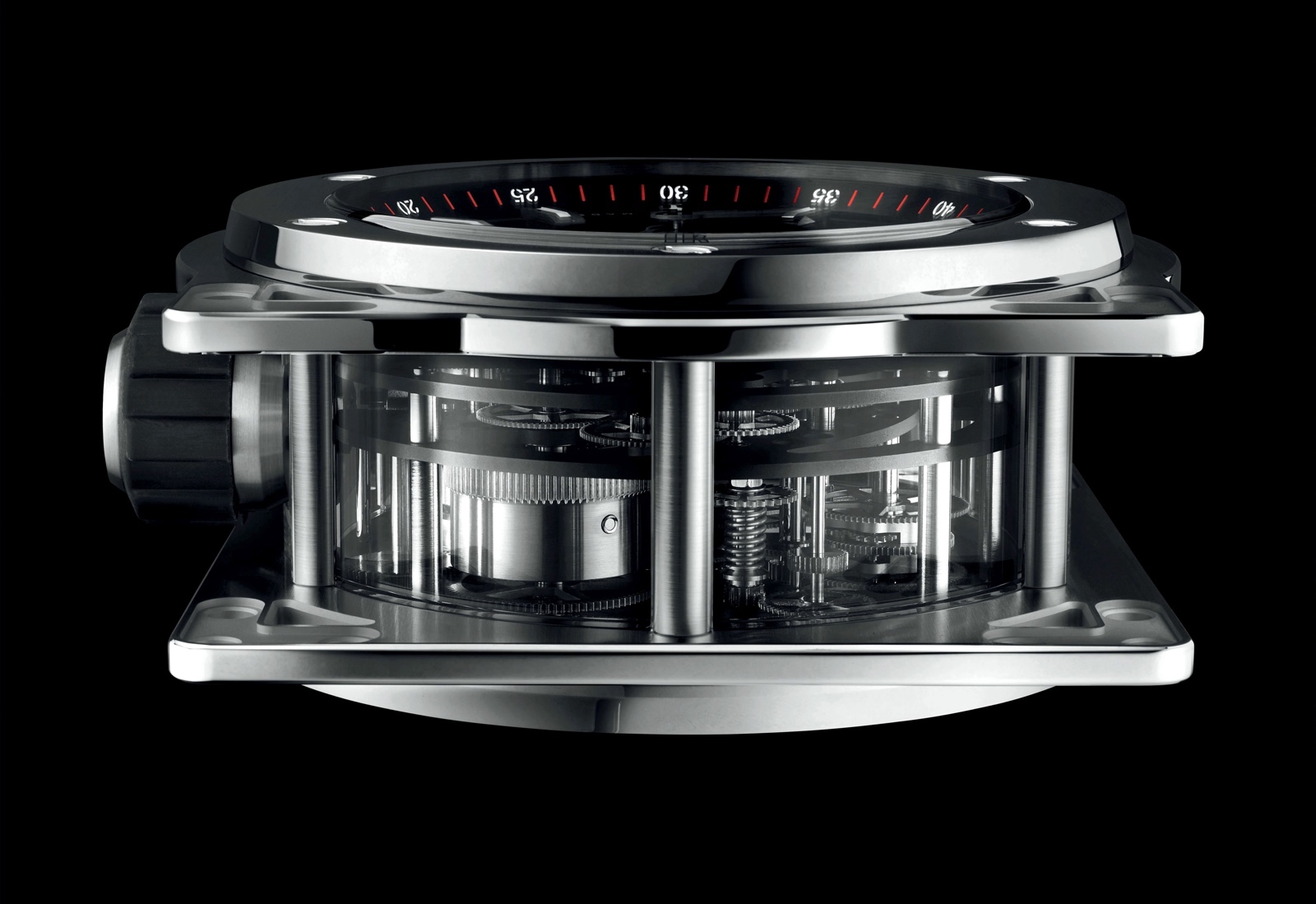 Hublot Meca-10 Clock - perfil