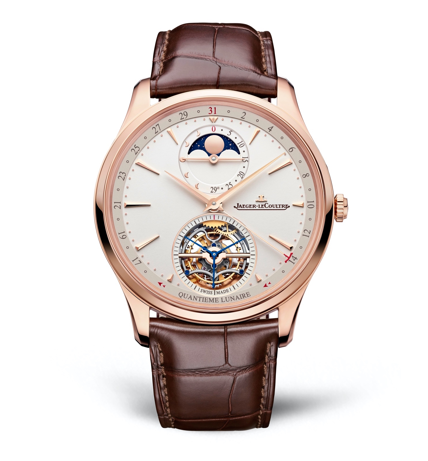 Jaeger-LeCoultre Master Ultra Thin Tourbillon Moon - front