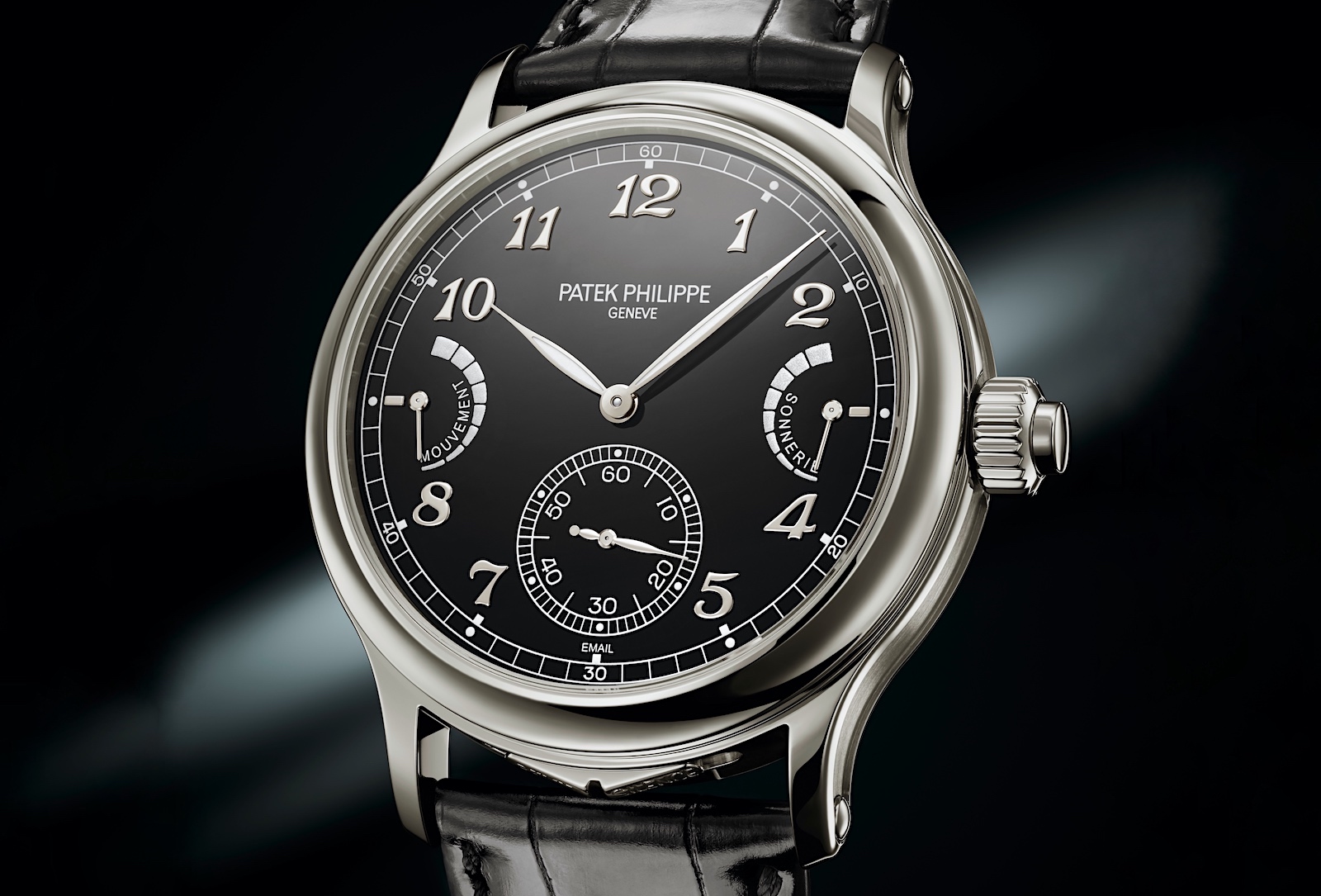 Patek Philippe Grande Sonnerie 6301P - dial
