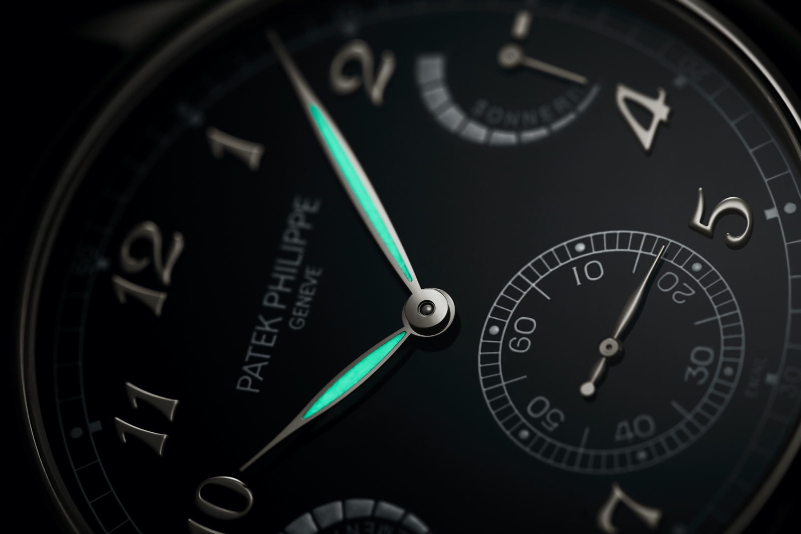 Patek Philippe Grande Sonnerie 6301P - luminova