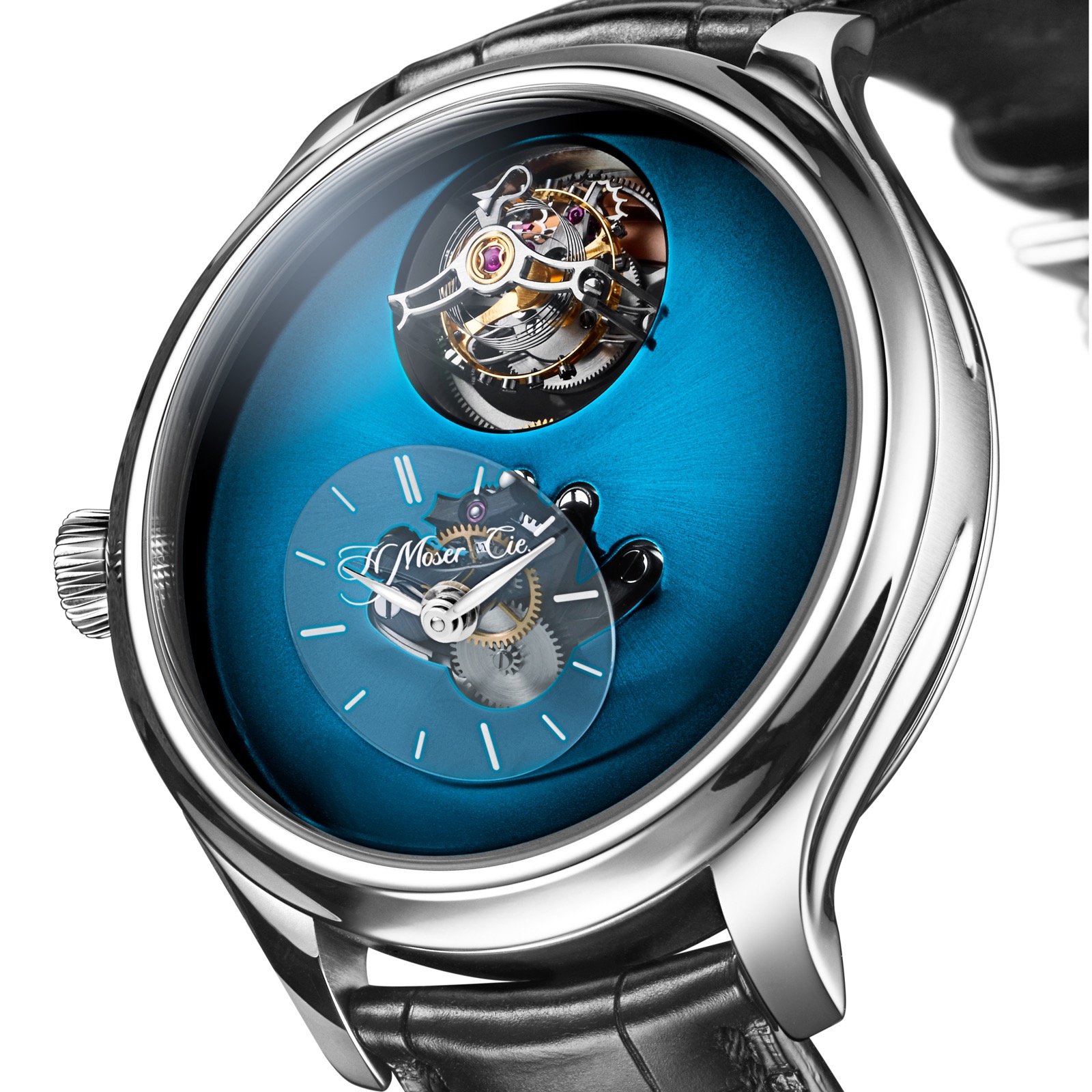 H. Moser & Cie - Endeavour Cylindrical Tourbillon H. Moser X MB&F GPHG