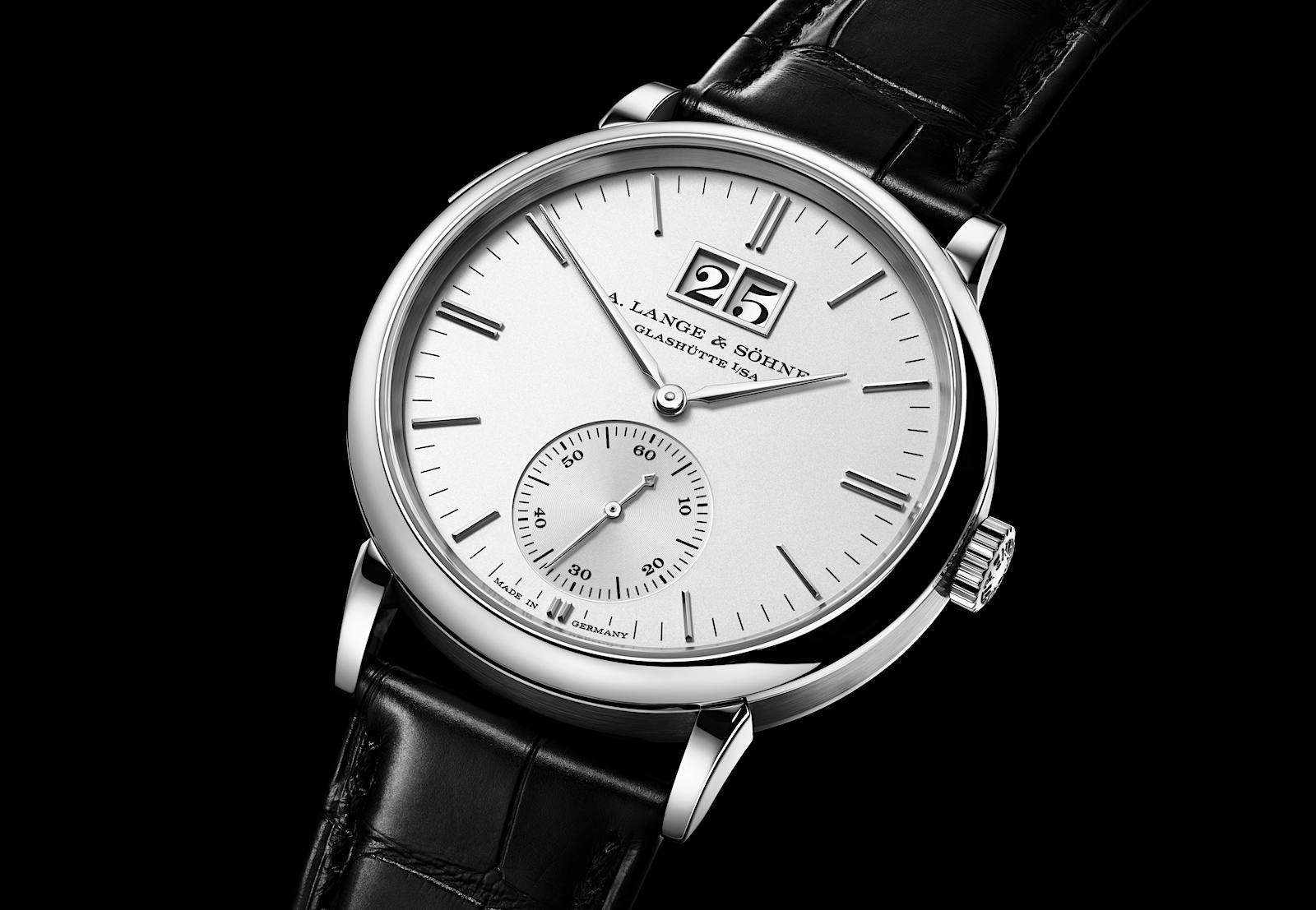 A. Lange & Söhne Saxonia 2020 - gran fecha white gold