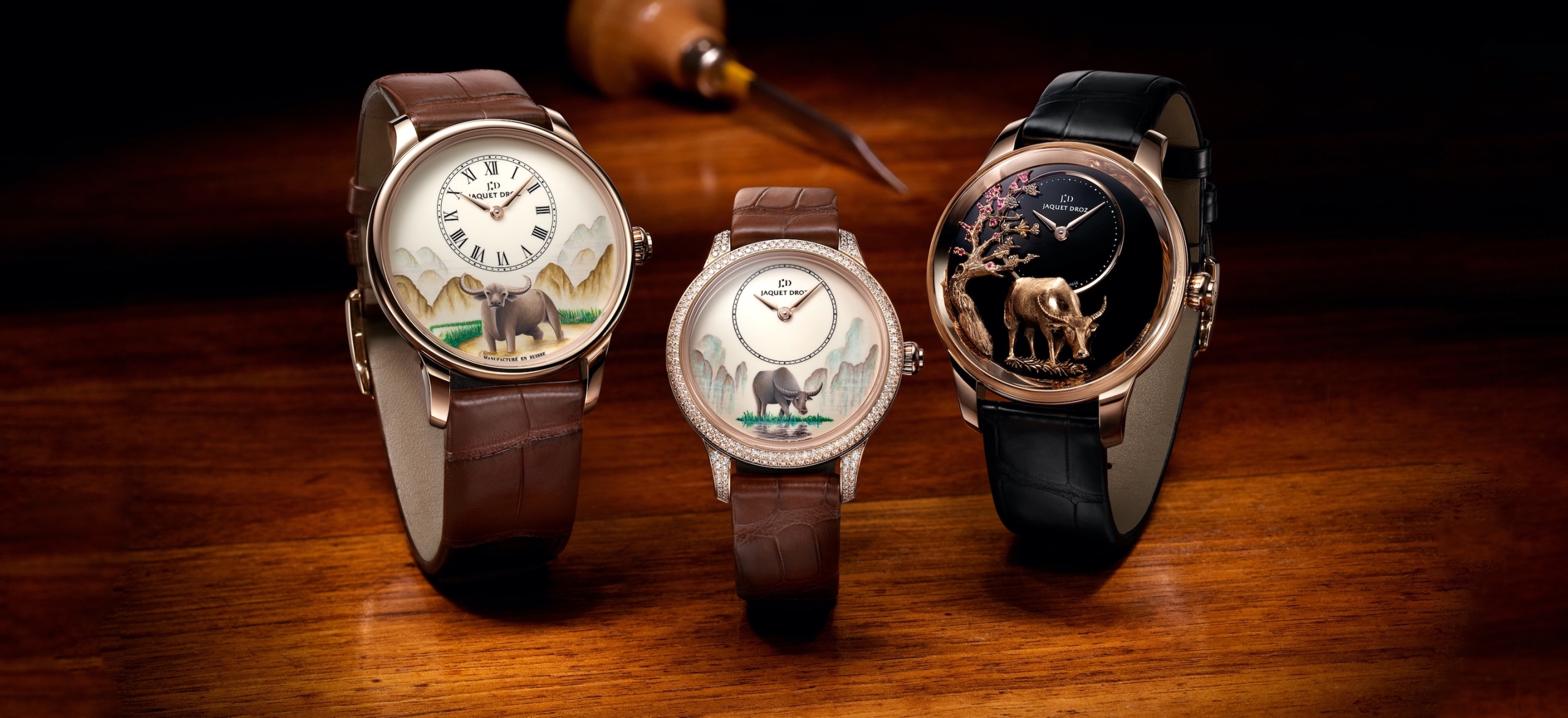 Jaquet Droz Petite Heure Minute Buffalo - cover