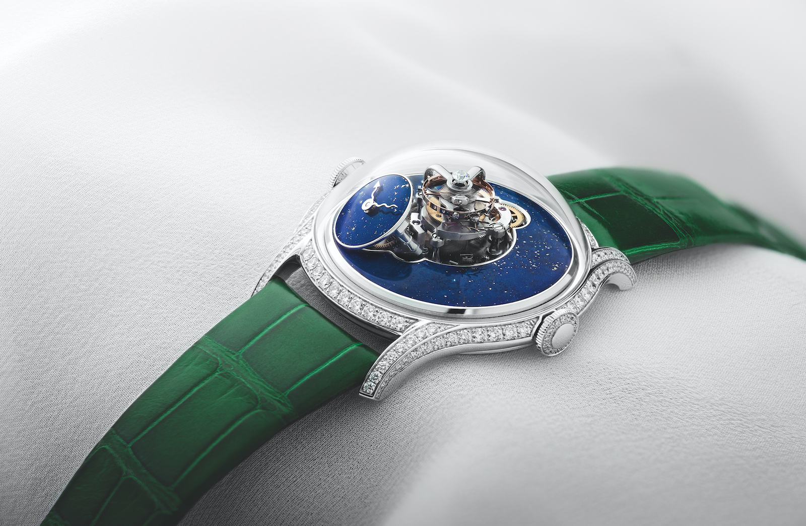 MB & F Legacy Machine FlyingT Lapis Lazuli - art