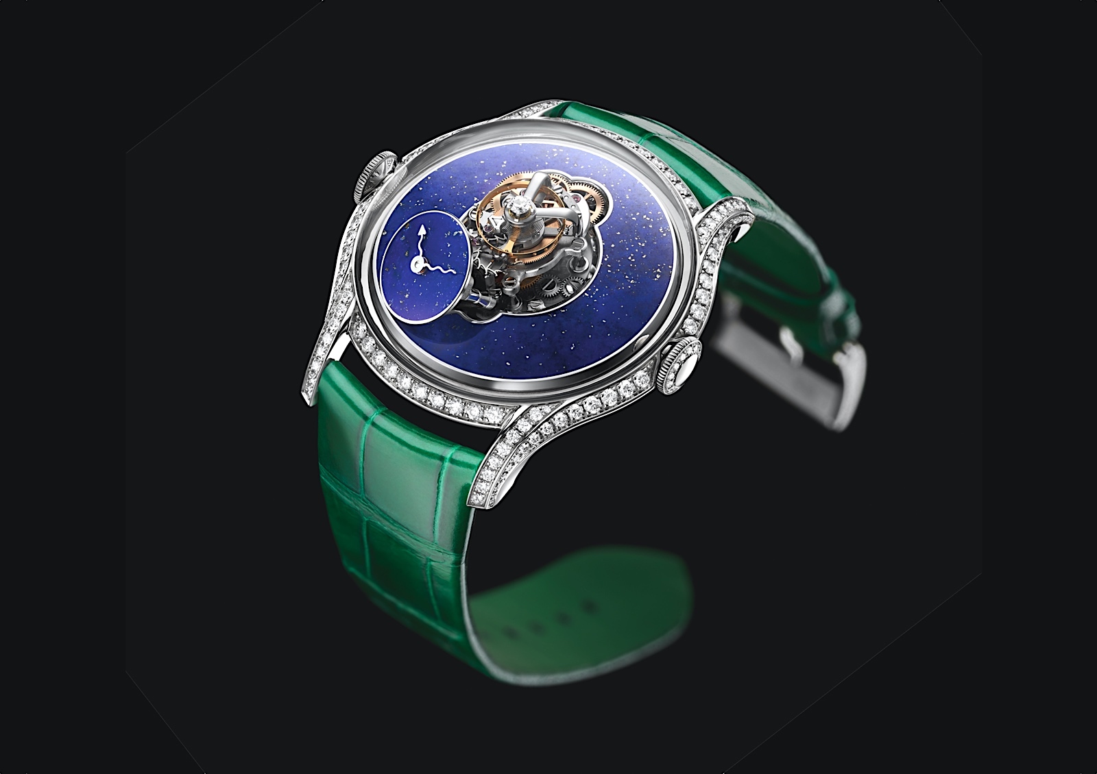 MB & F Legacy Machine FlyingT Lapis Lazuli