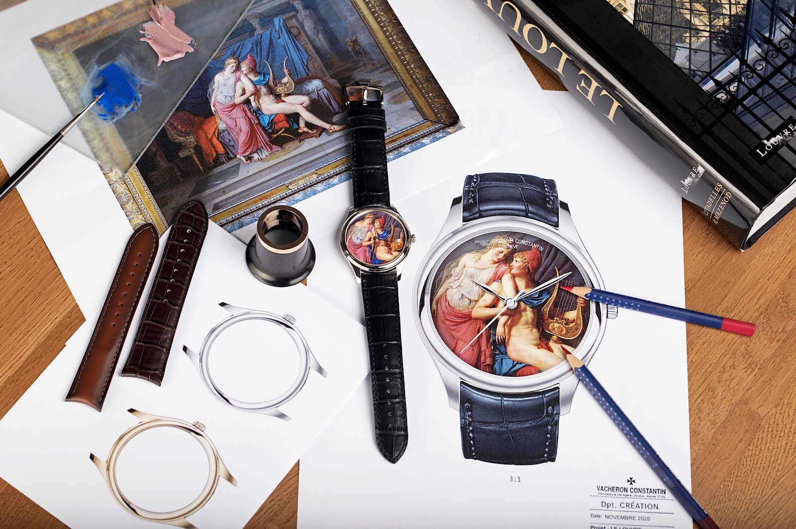 Vacheron Constantin con el Louvre - Les amours-de Pacircris et de Helene