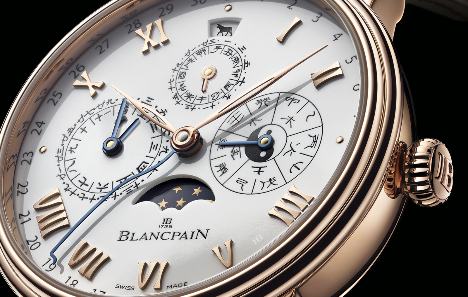 Blancpain Villeret Calendario Chino Tradicional, año del buey