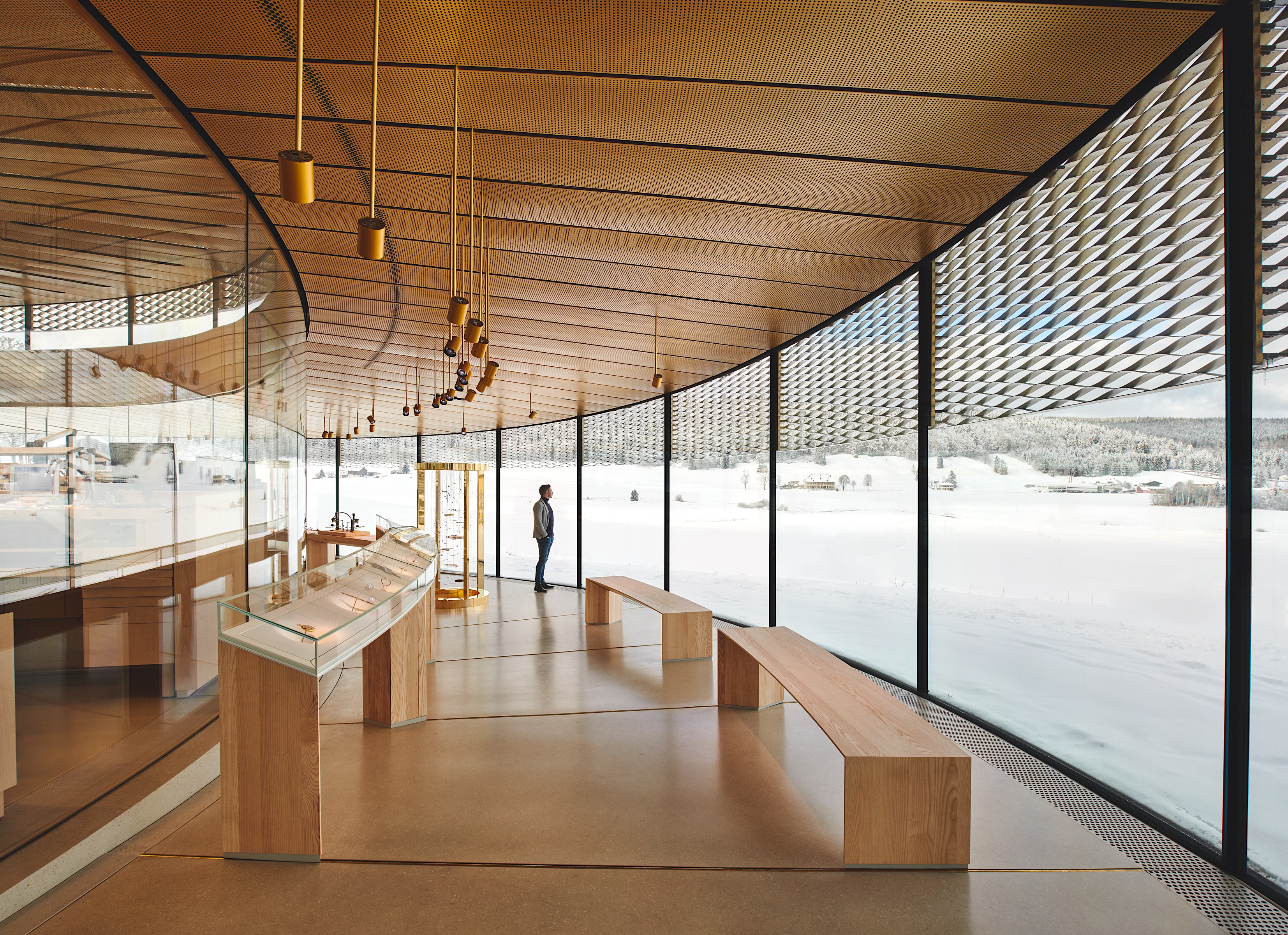 Audemars Piguet Musée Atelier - interior espiral